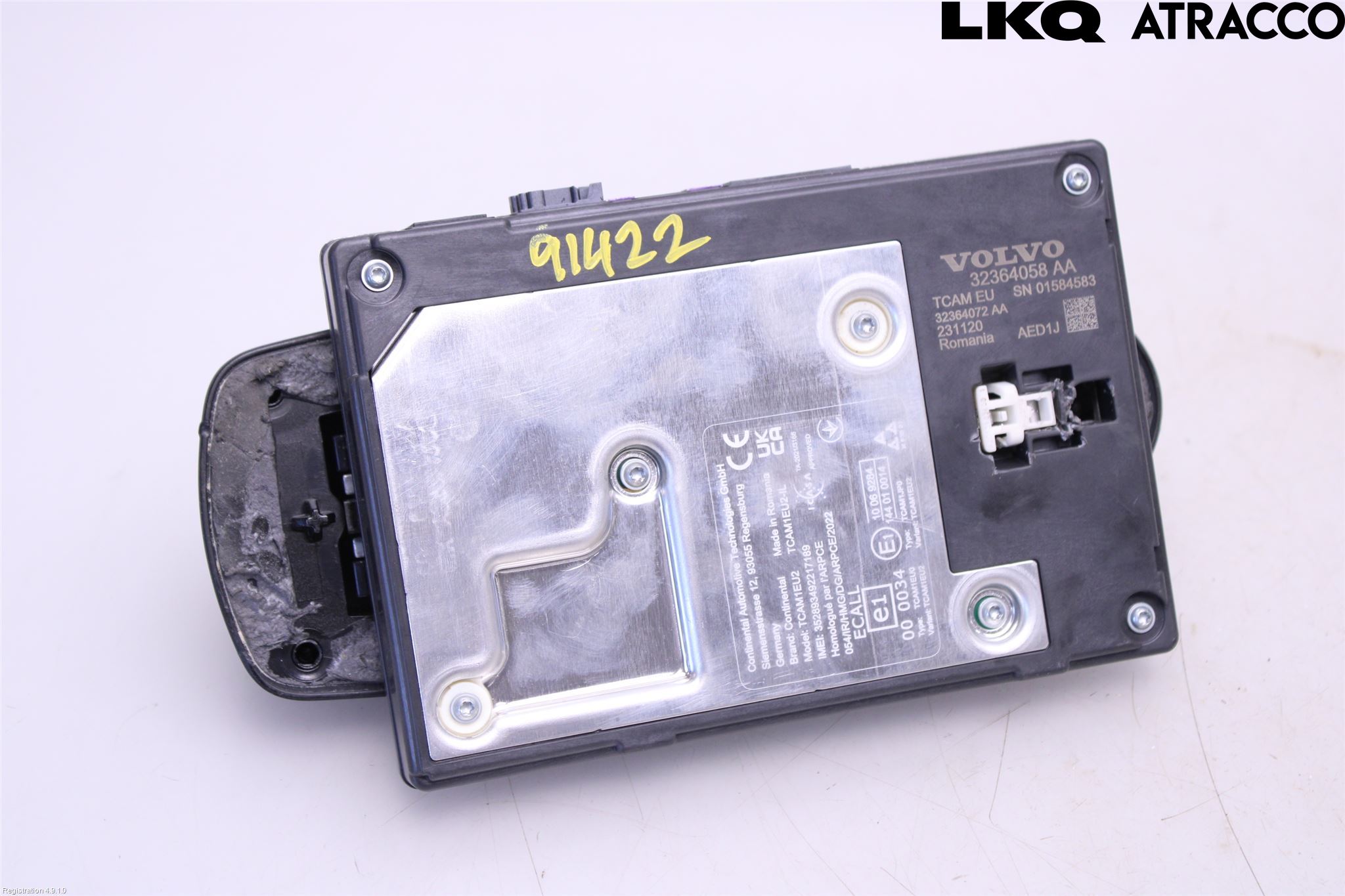 Volvo XC60 18- Stereo Antenne Radio-Tv