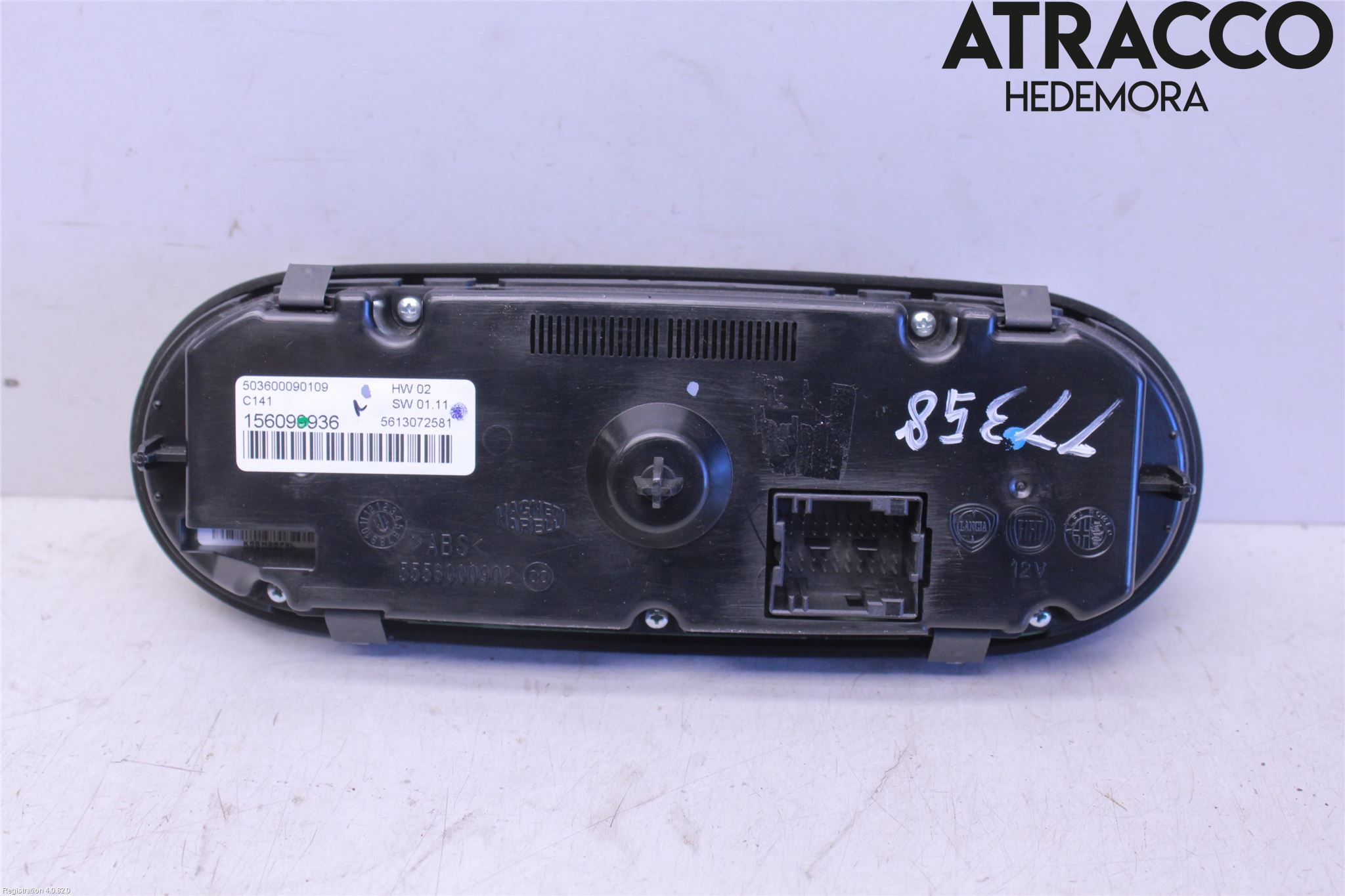 Alfa GIULIETTA Varme Ac Betjening-Display