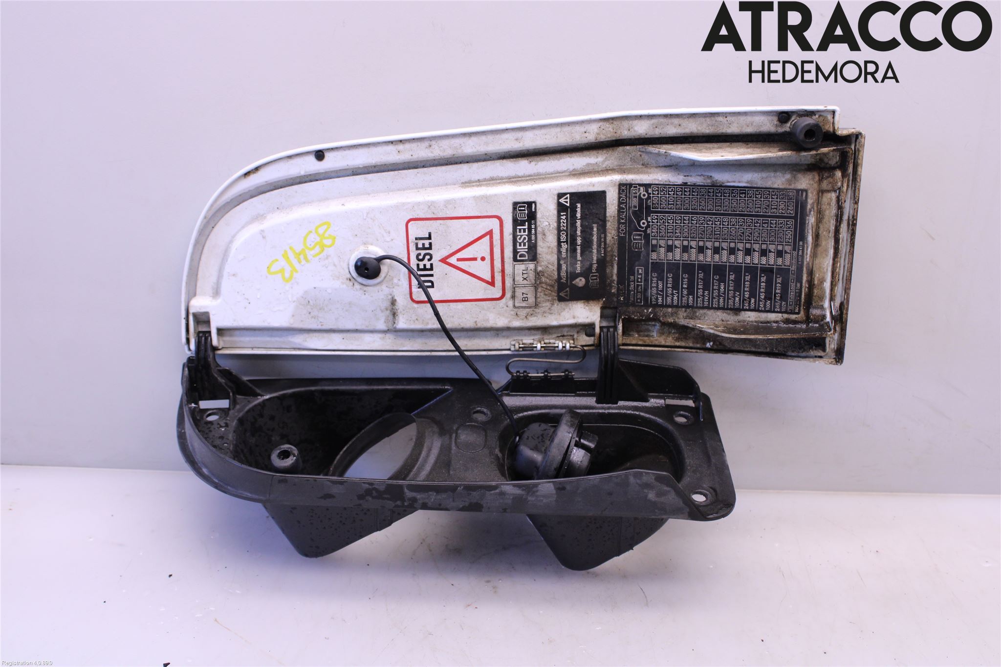Mercedes-Benz MB VITO/V-KLASS (W640,W447,W448) 14- Drivstoff Tankluke