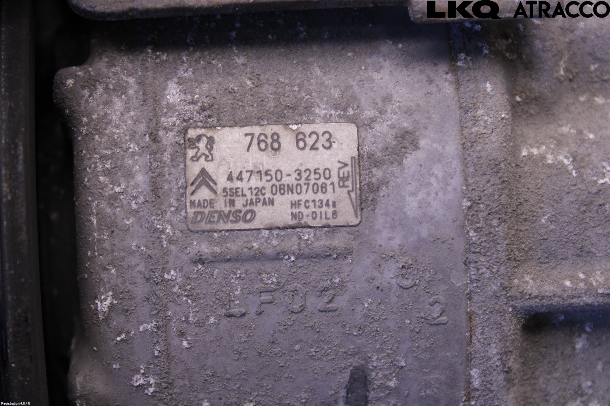 Citroen C4 II 11-18 Varme Ac Kompressor