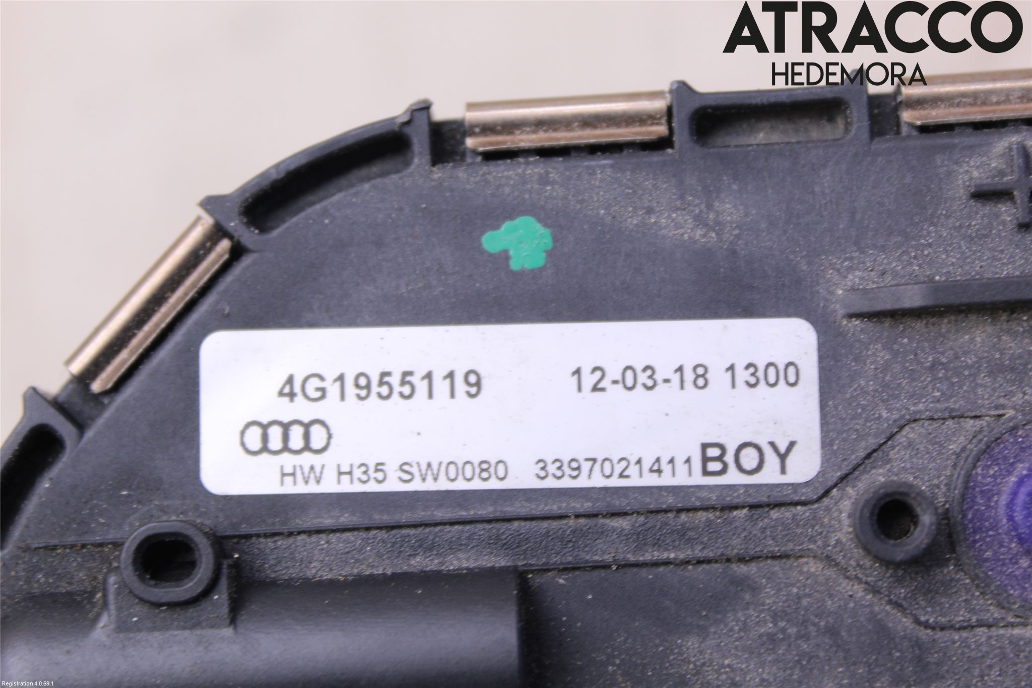 Audi A7/S7 4G 11-17 Viskermotor Frontrute