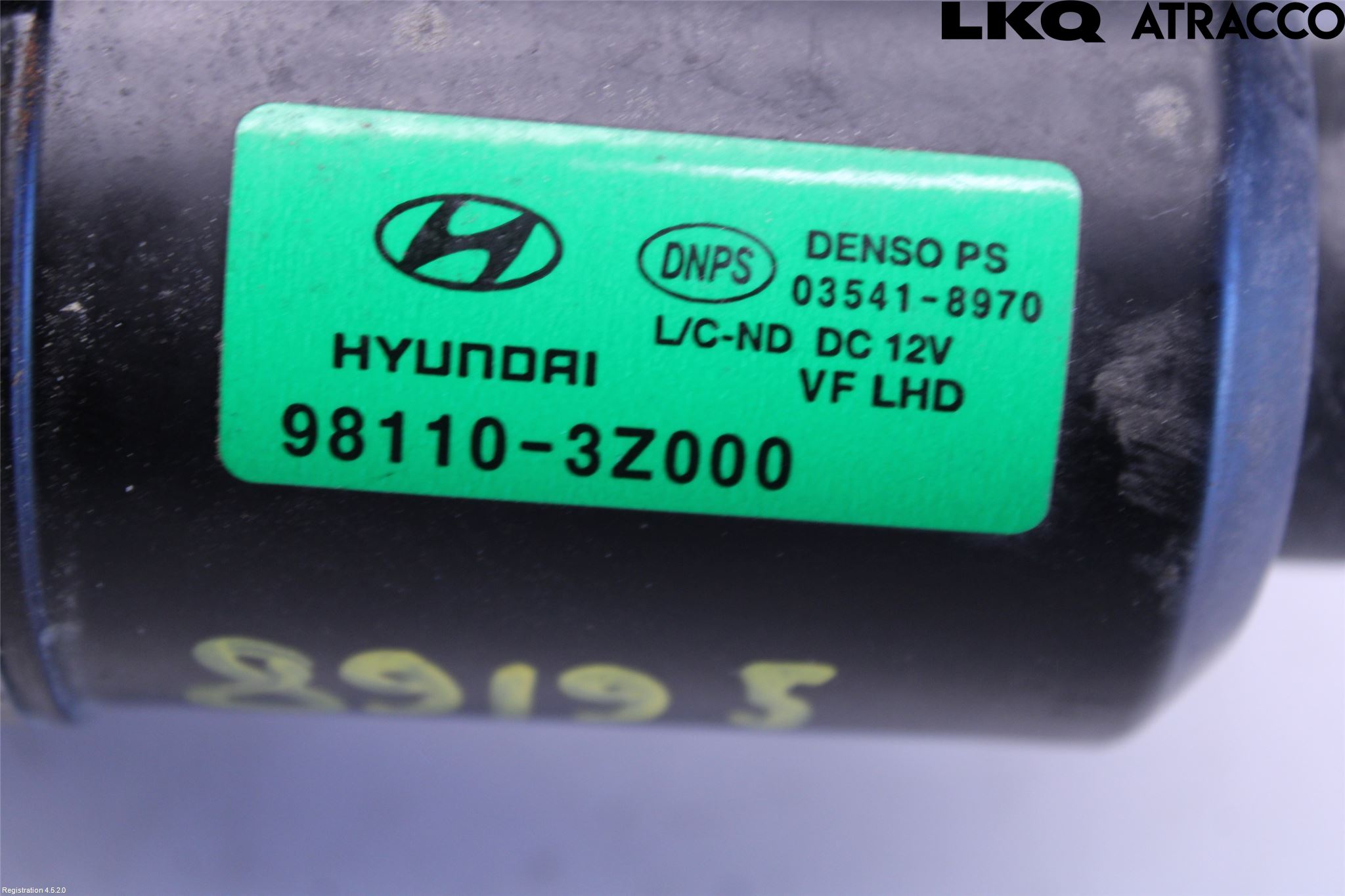 Hyundai i40 08-15 Viskermotor Frontrute