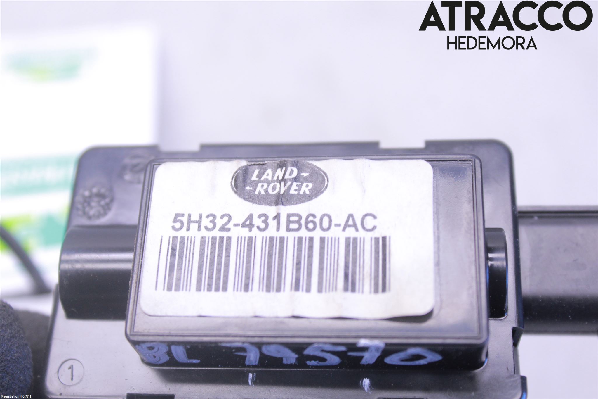 Landrover RANGE ROVER SPORT (L320) 10-13 Bakluke-Lokk Låsekasse