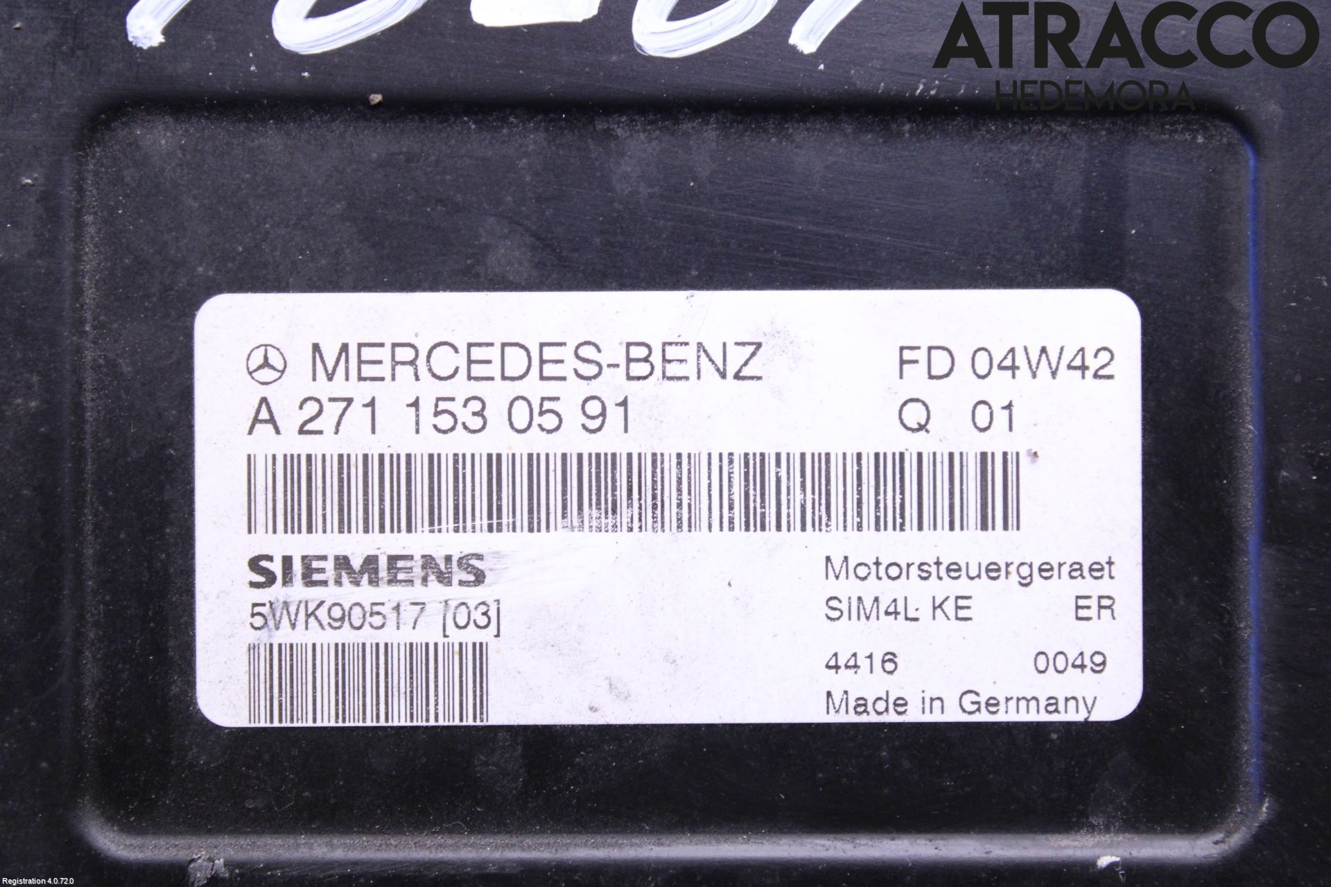 Mercedes-Benz MB C (203) 00-07 Styreenhet Innsprøytning