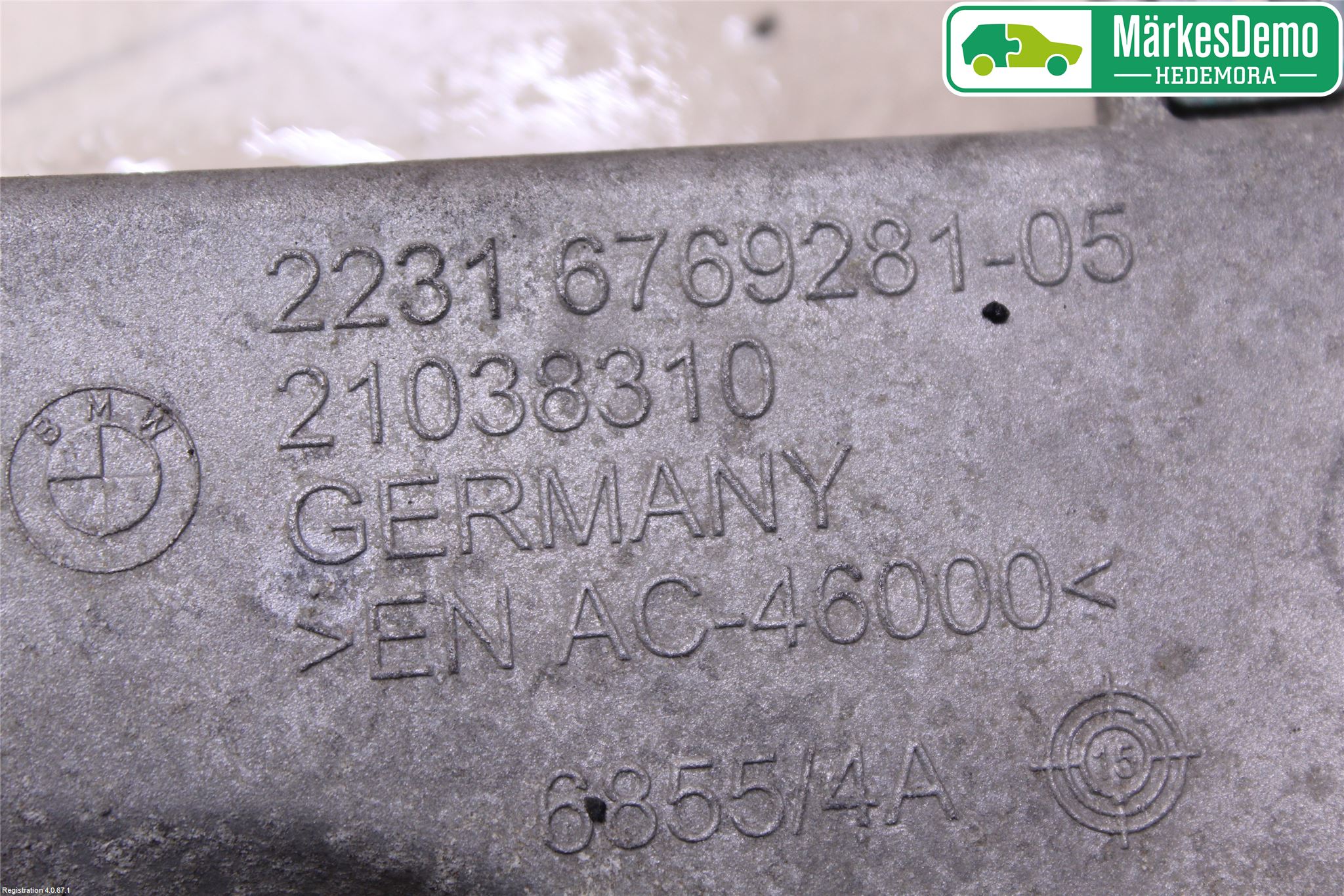 BMW 1 F20/F21 11-19 Gearkasse Bjelke - Travers