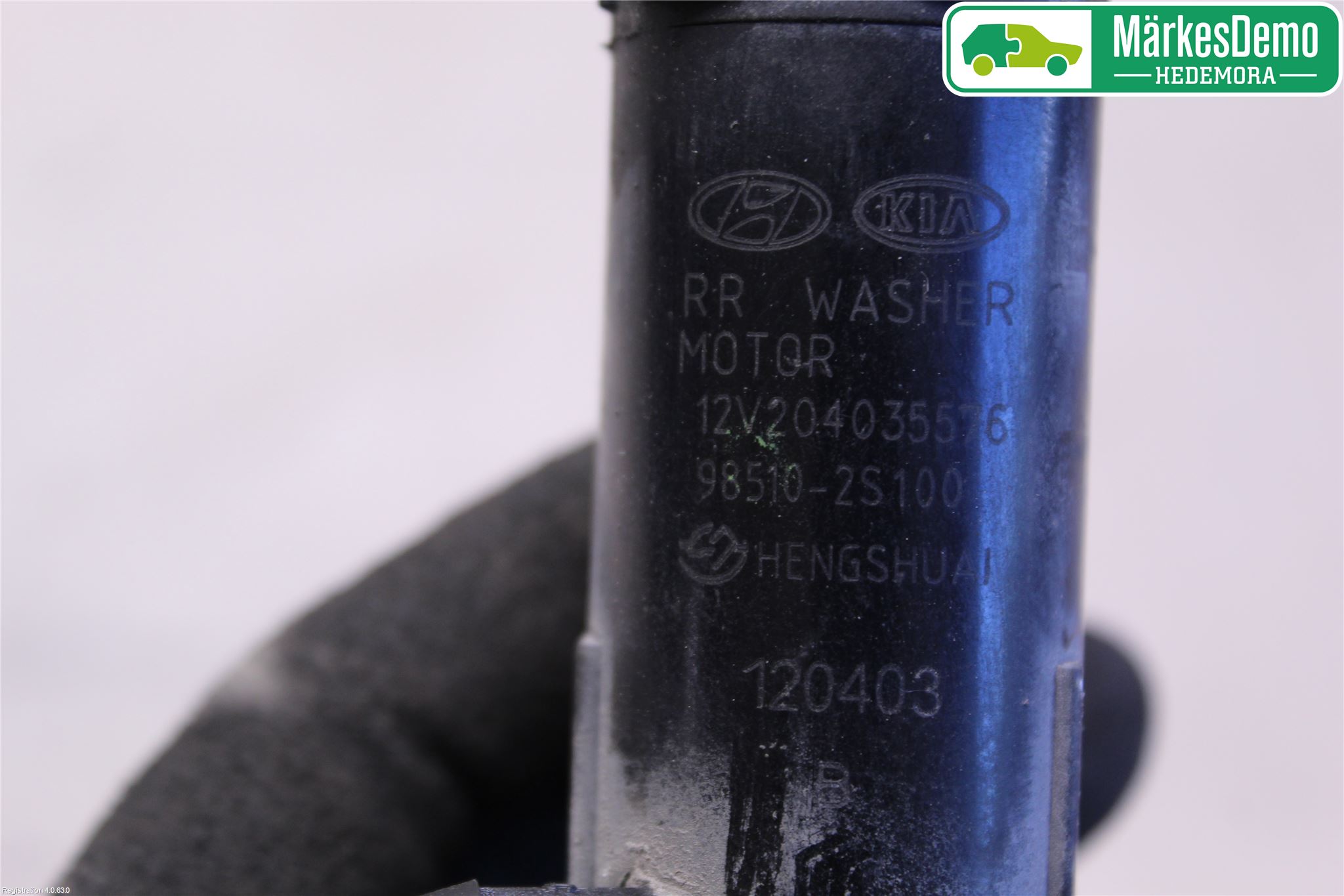 Kia SPORTAGE (SL) 11-15 Spylerpumpe Bakluke