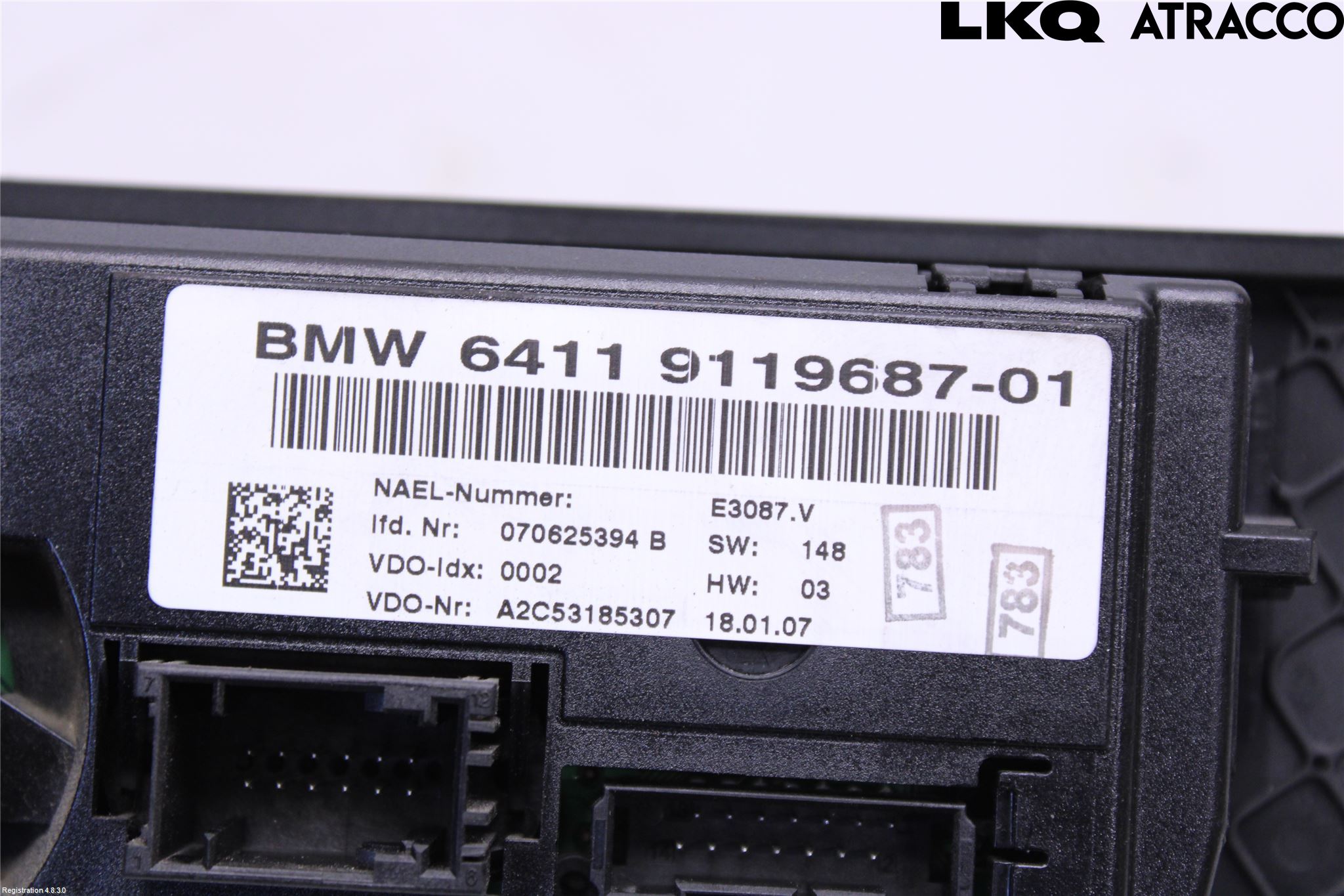 BMW 3 E92/93 Coupé/Cab 05-14 Varme Ac Betjening-Display