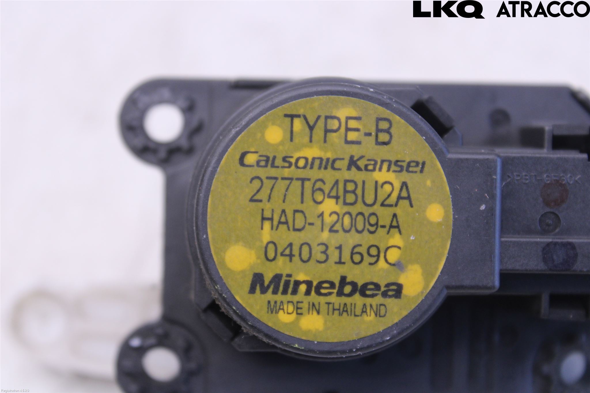 Nissan QASHQAI 14-17 Varme Ac Regulerings Motor
