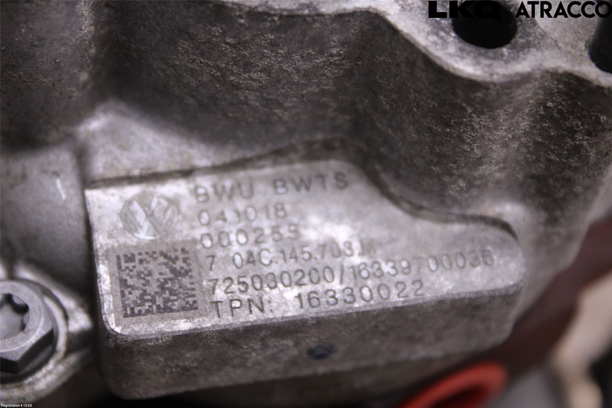 Volkswagen VW GOLF / E-GOLF VII 13-20 Turboaggregat