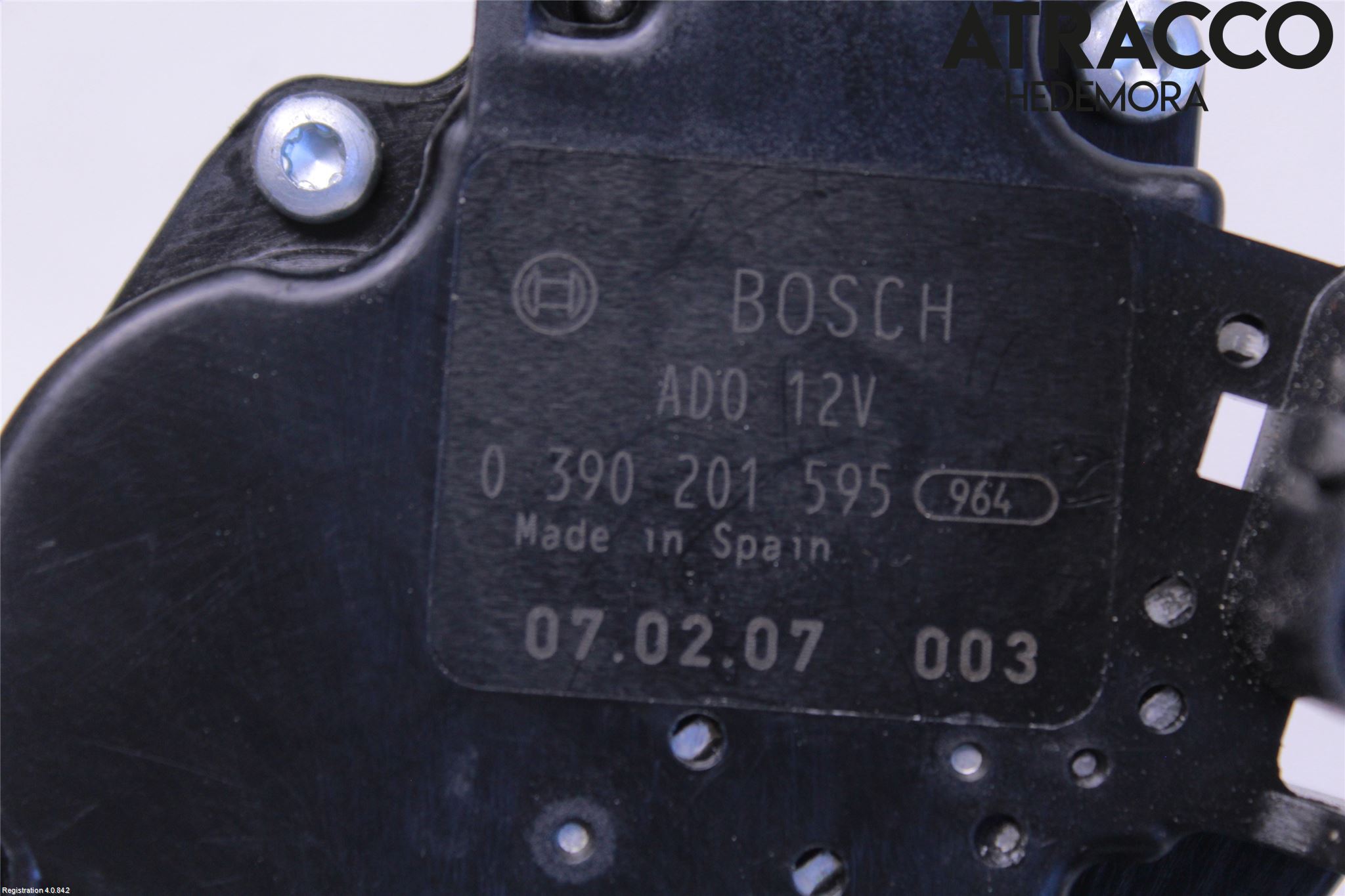Saab 9-5     06-10 Viskermotor Bakluke