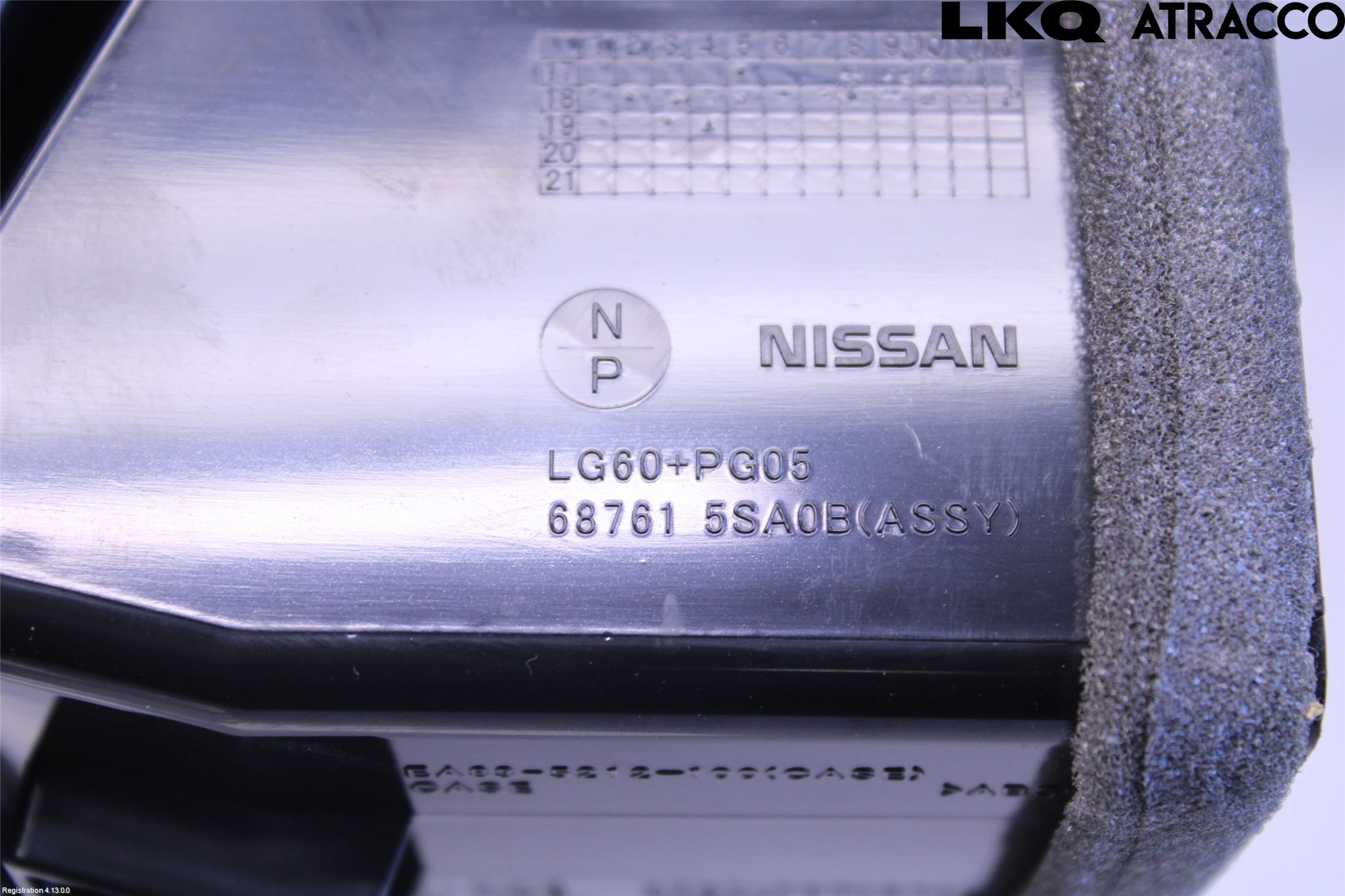Nissan LEAF 18- Dashbord Kanal - Dyse