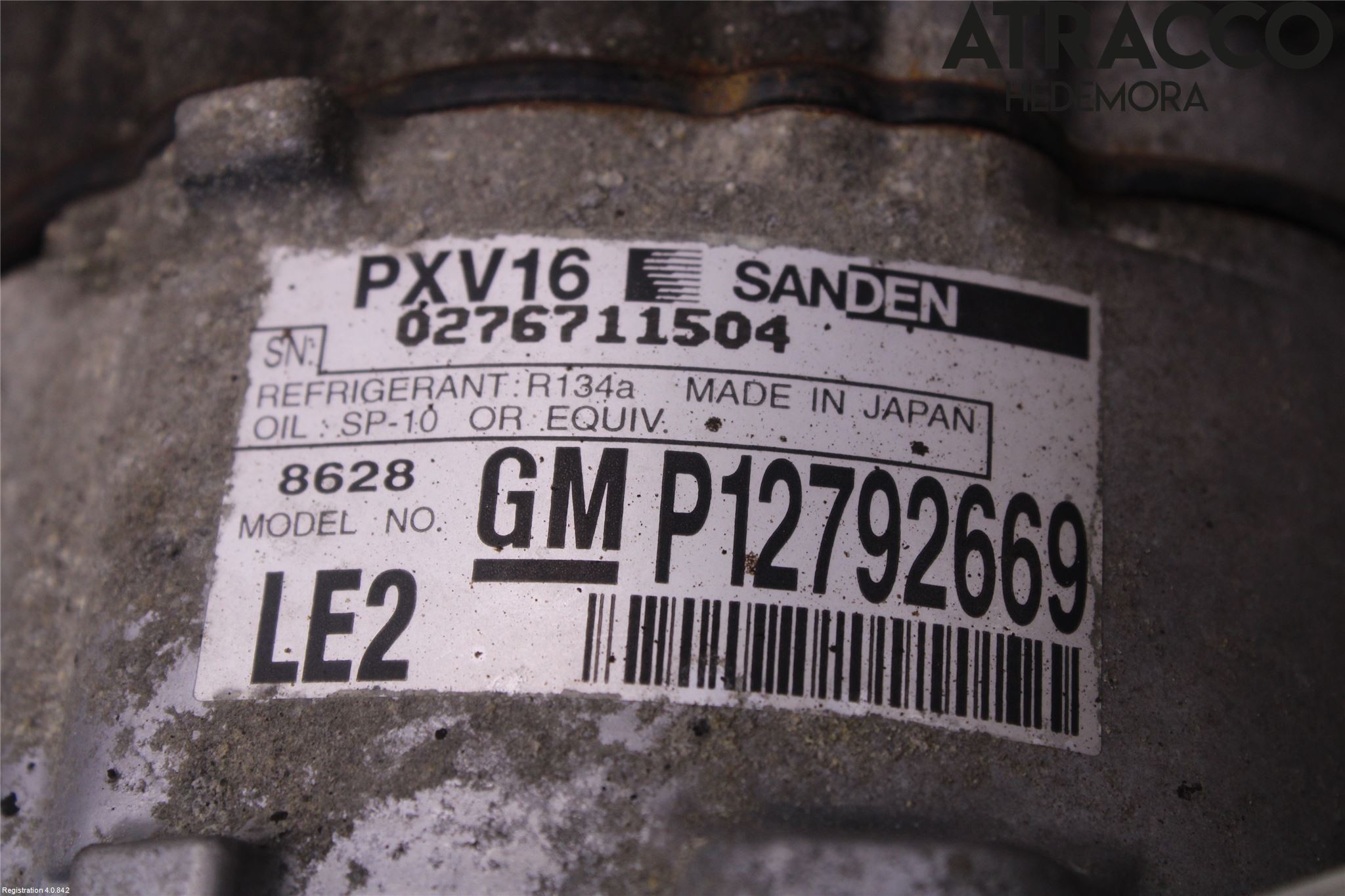 Saab 9-3 VER 2 Varme Ac Kompressor