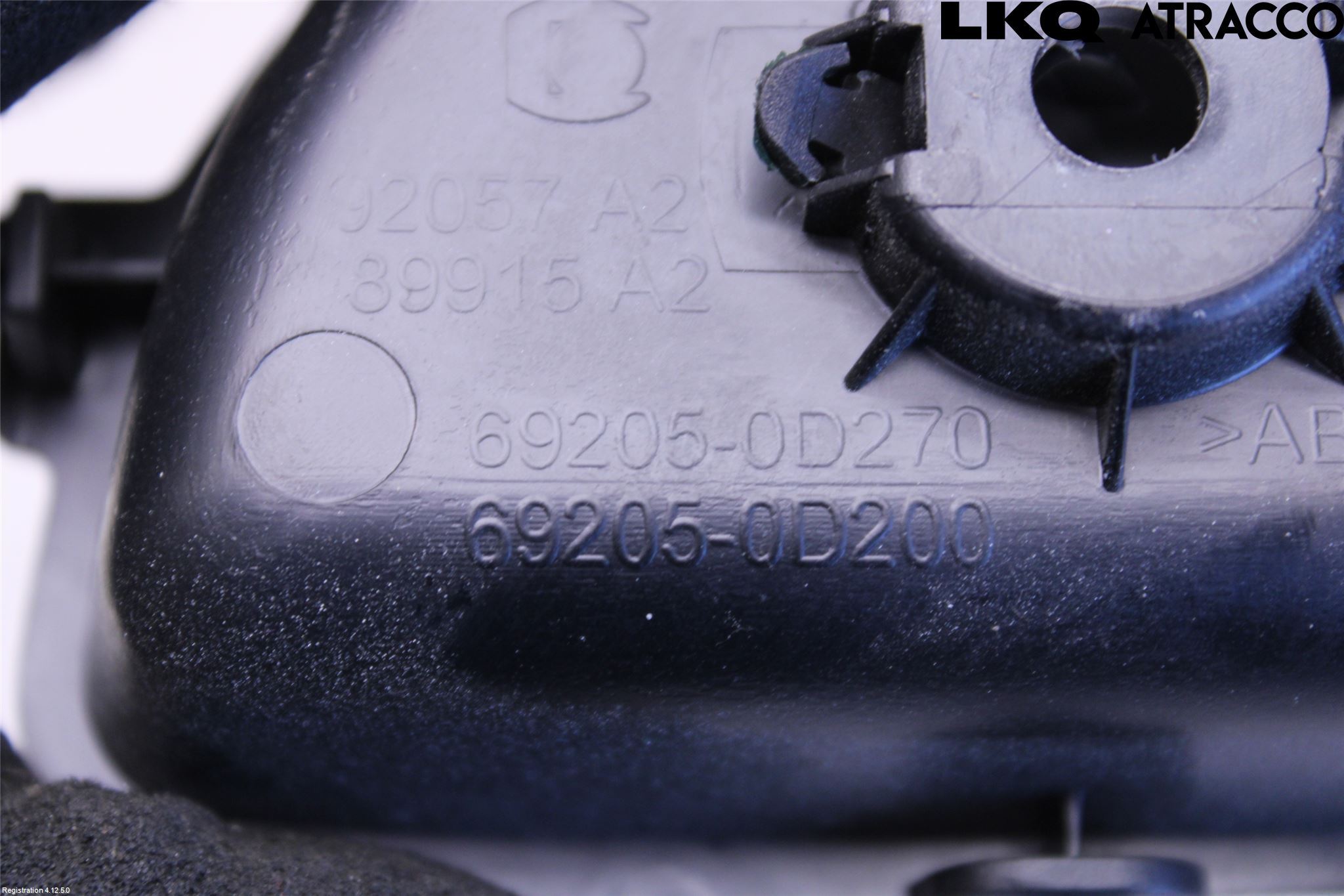 Toyota YARIS XP130 12-14 Innr Dørhandtak H Indre