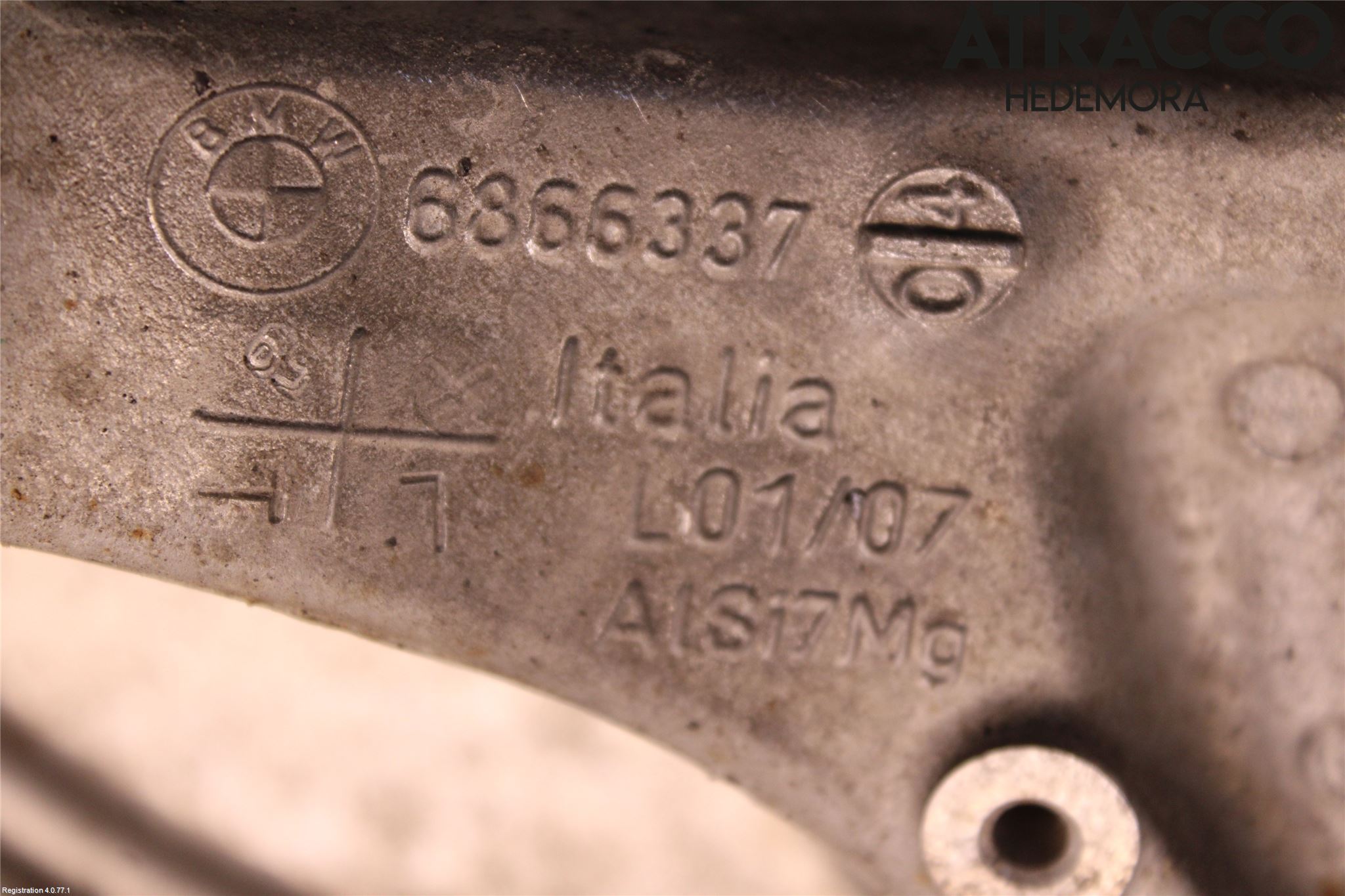 BMW 5 G30/G31/F90 17-23 Hjullagerhus Bak Venstre