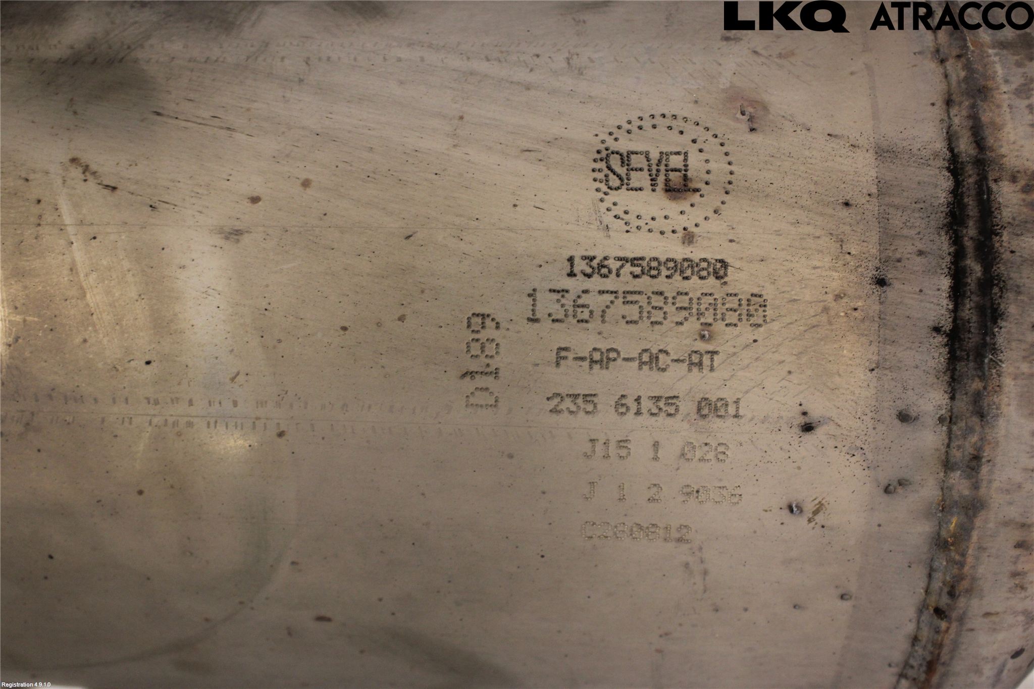 Fiat DUCATO 07-15 Eksos Partikketfilter