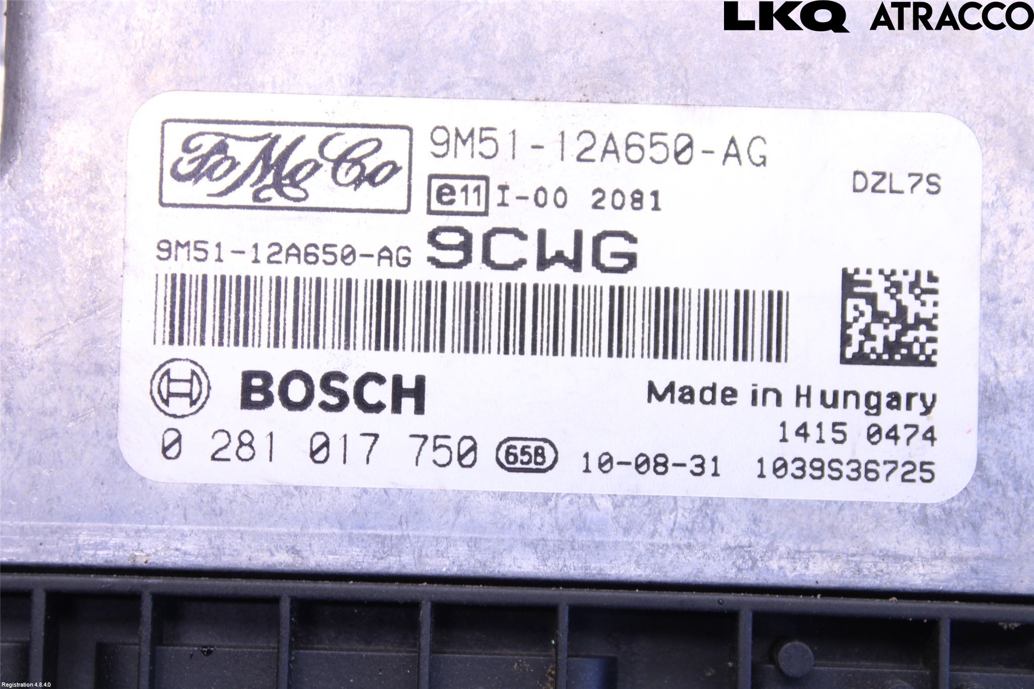 Ford FOCUS 08-11 Styreenhet Dieselpumpe