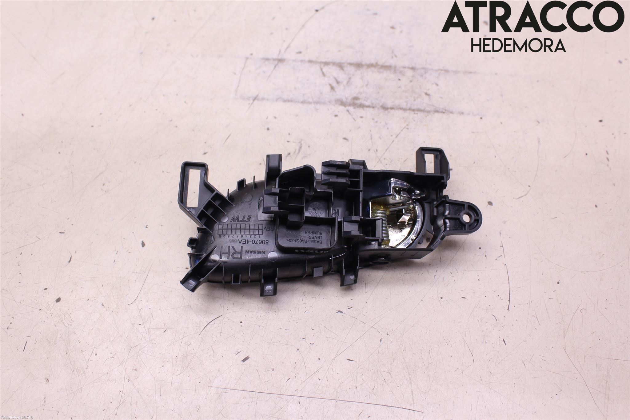 Nissan QASHQAI 14-17 Innr Dørhandtak H Indre