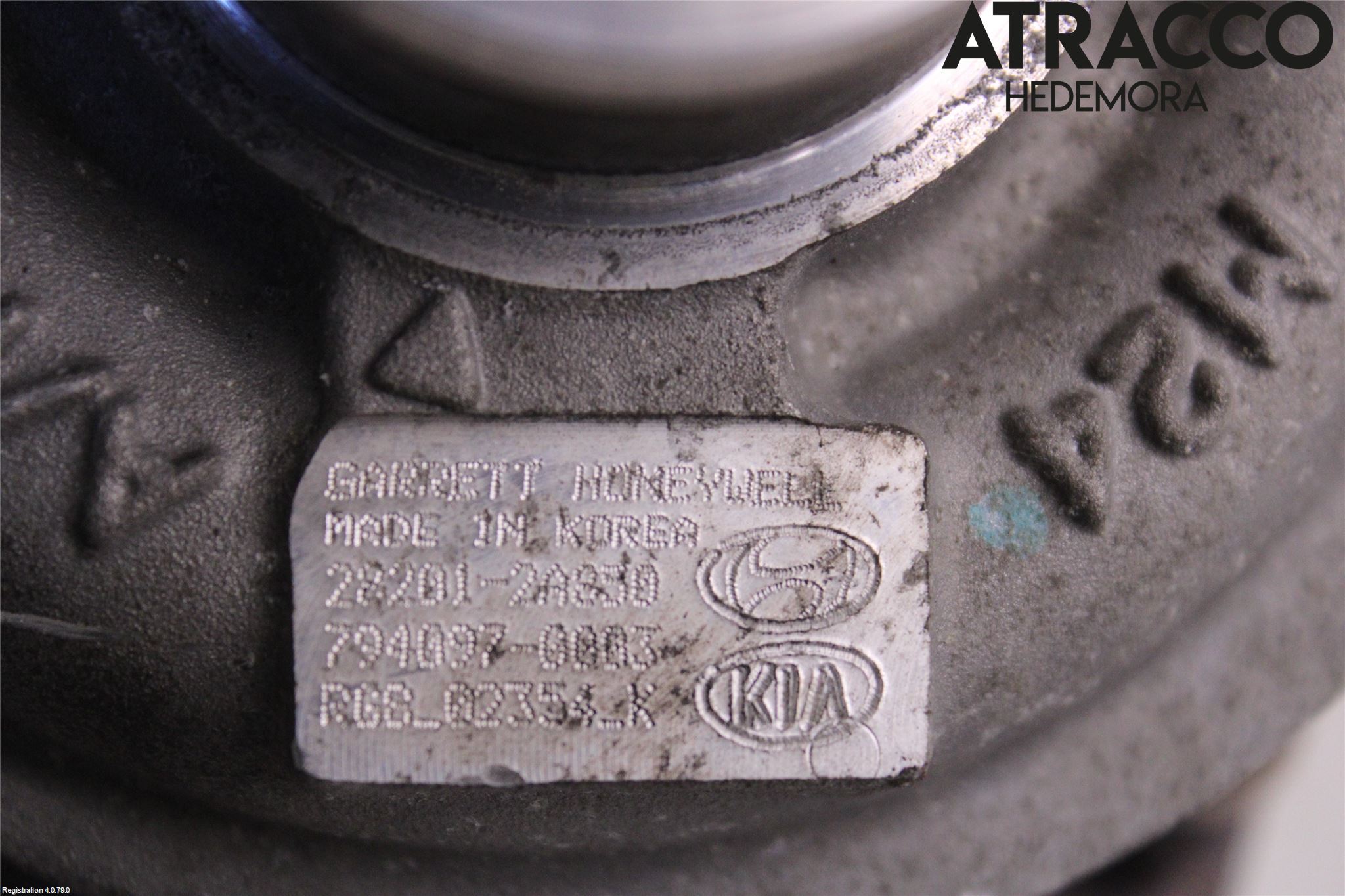 Kia SPORTAGE (SL) 11-15 Turboaggregat