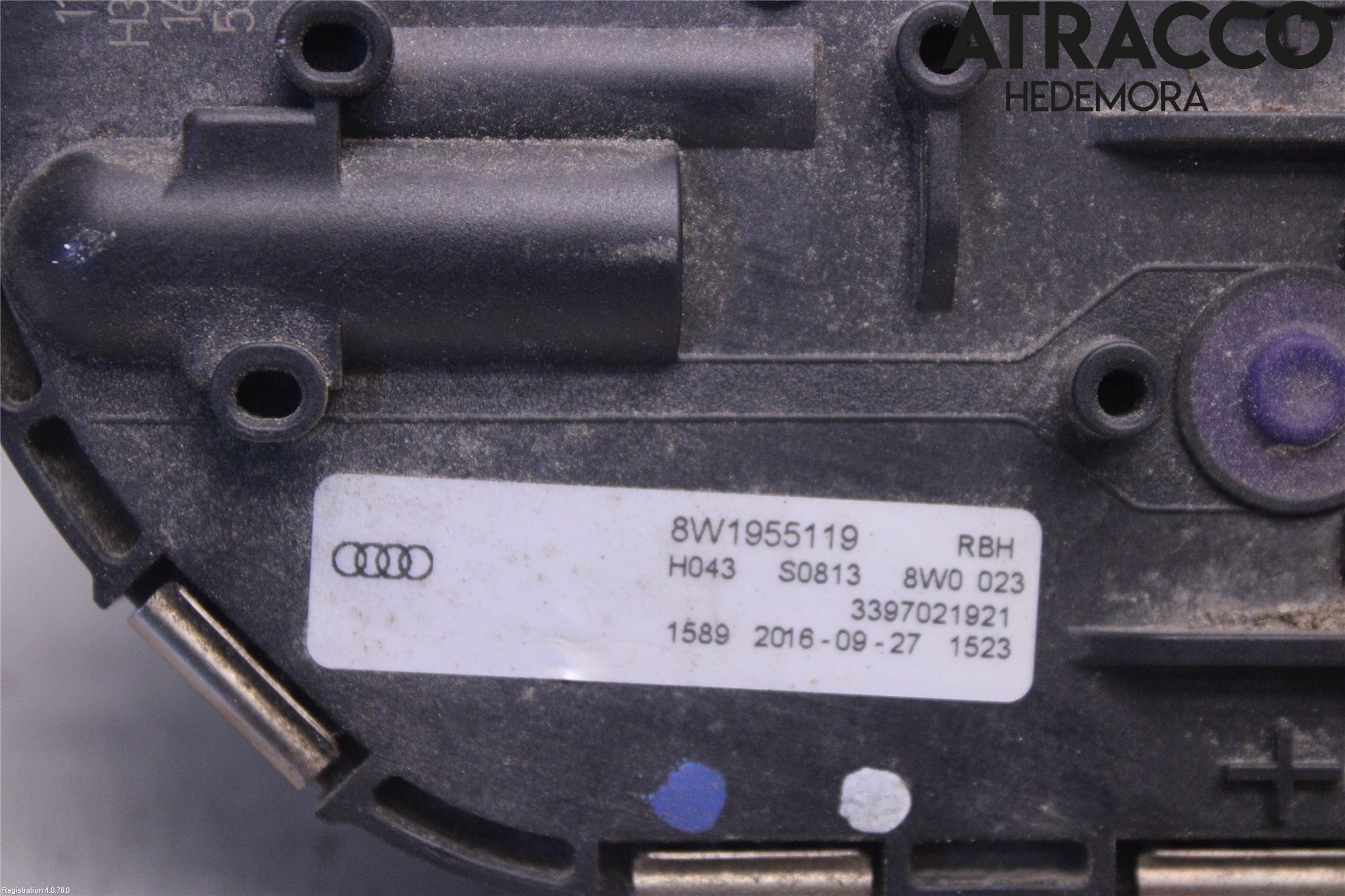 Audi A4/S4 B9 16-19 Viskeroverføring Frontrute
