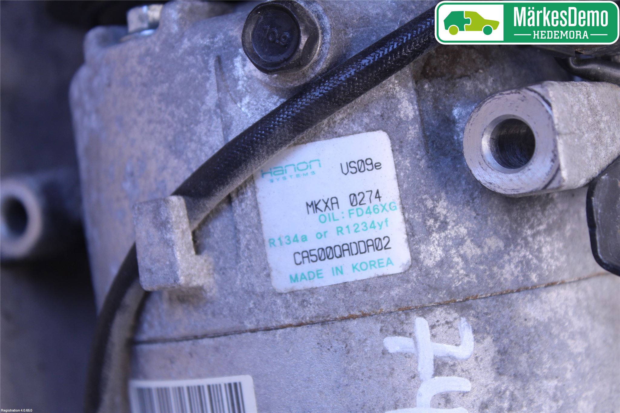 Hyundai i10 BA 17-20 Varme Ac Kompressor