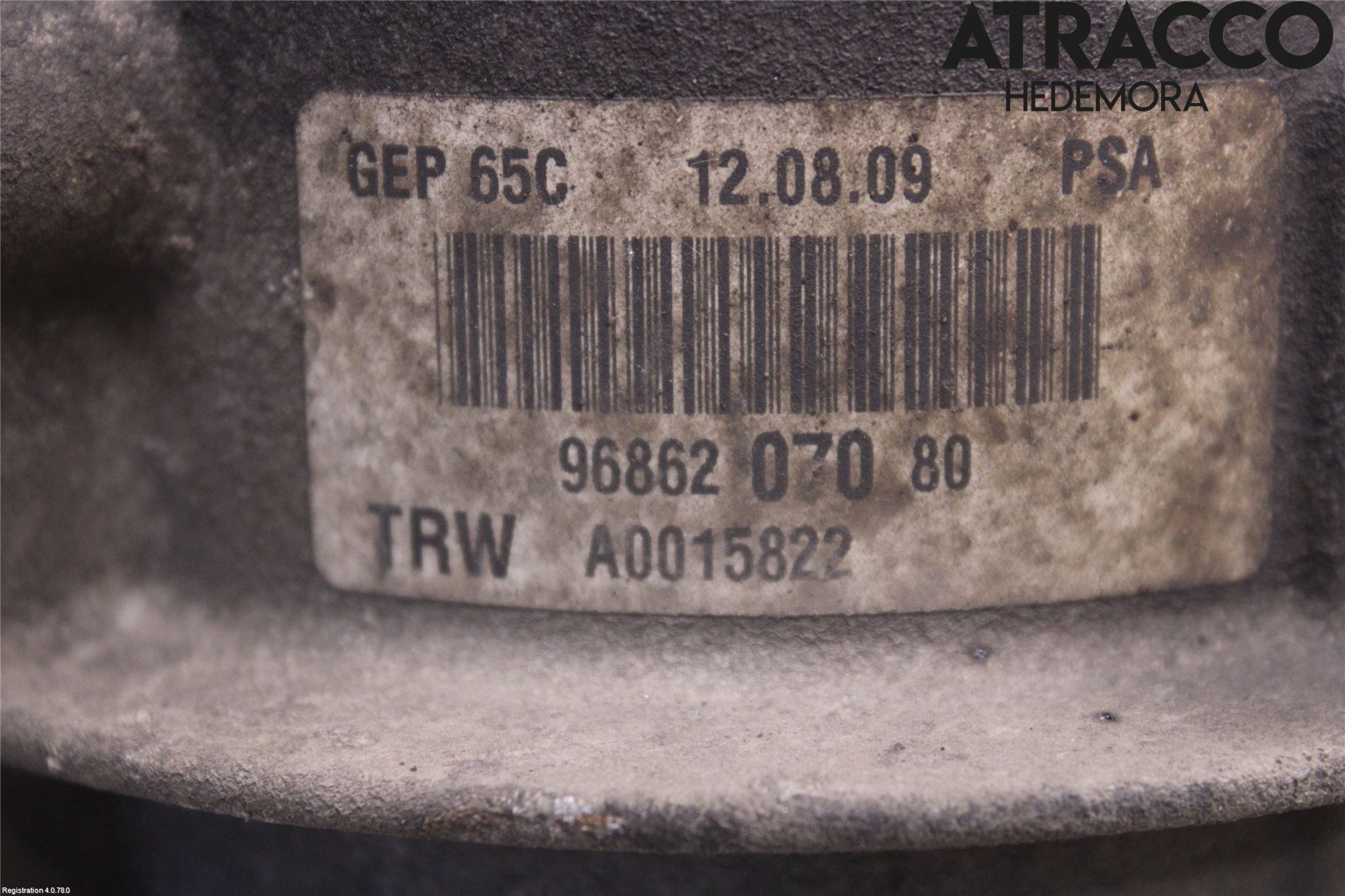 Citroen BERLINGO 08-18 Servostyring Eletrisk Pumpe