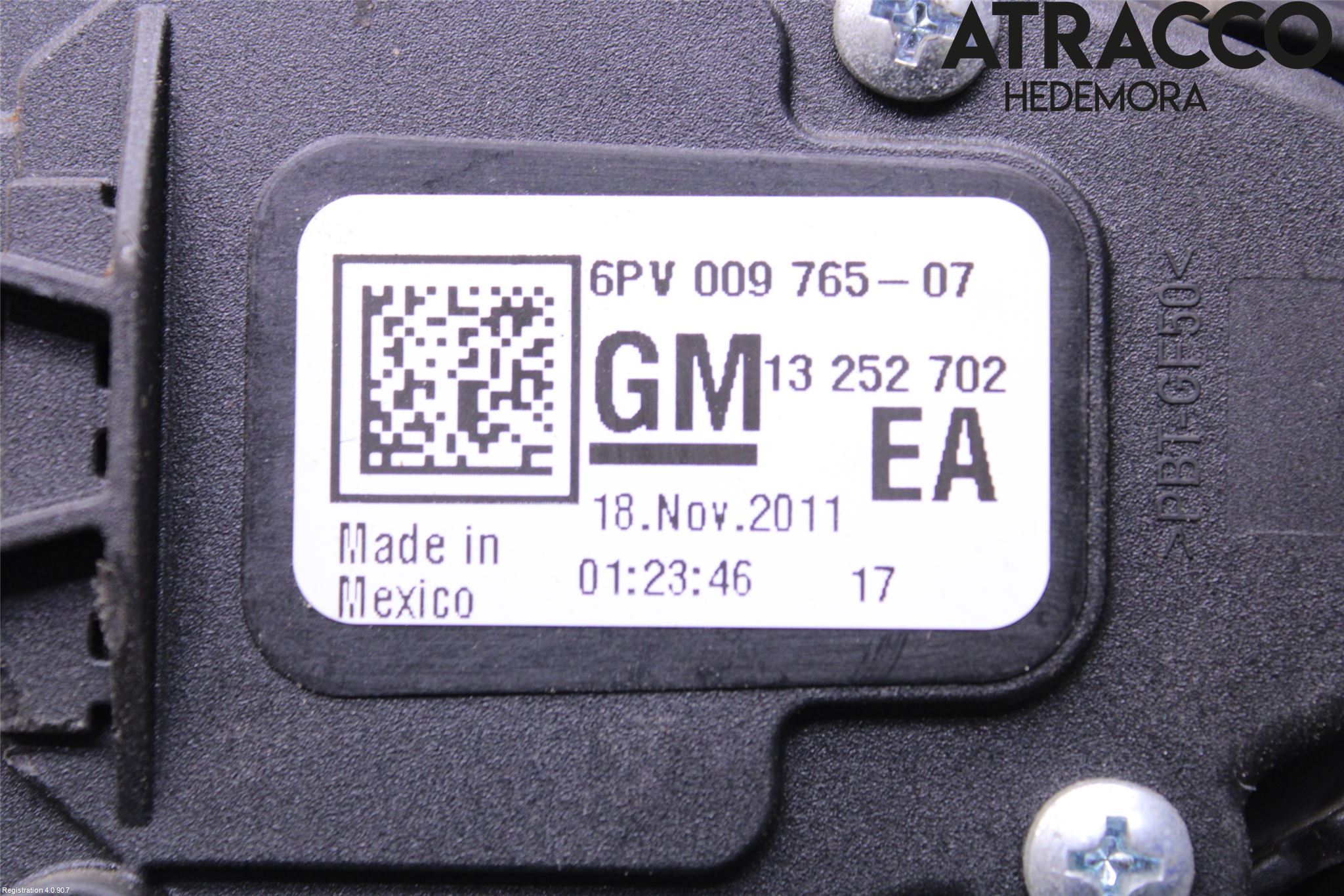Øvrige CHEVROLET VOLT Gasspedal