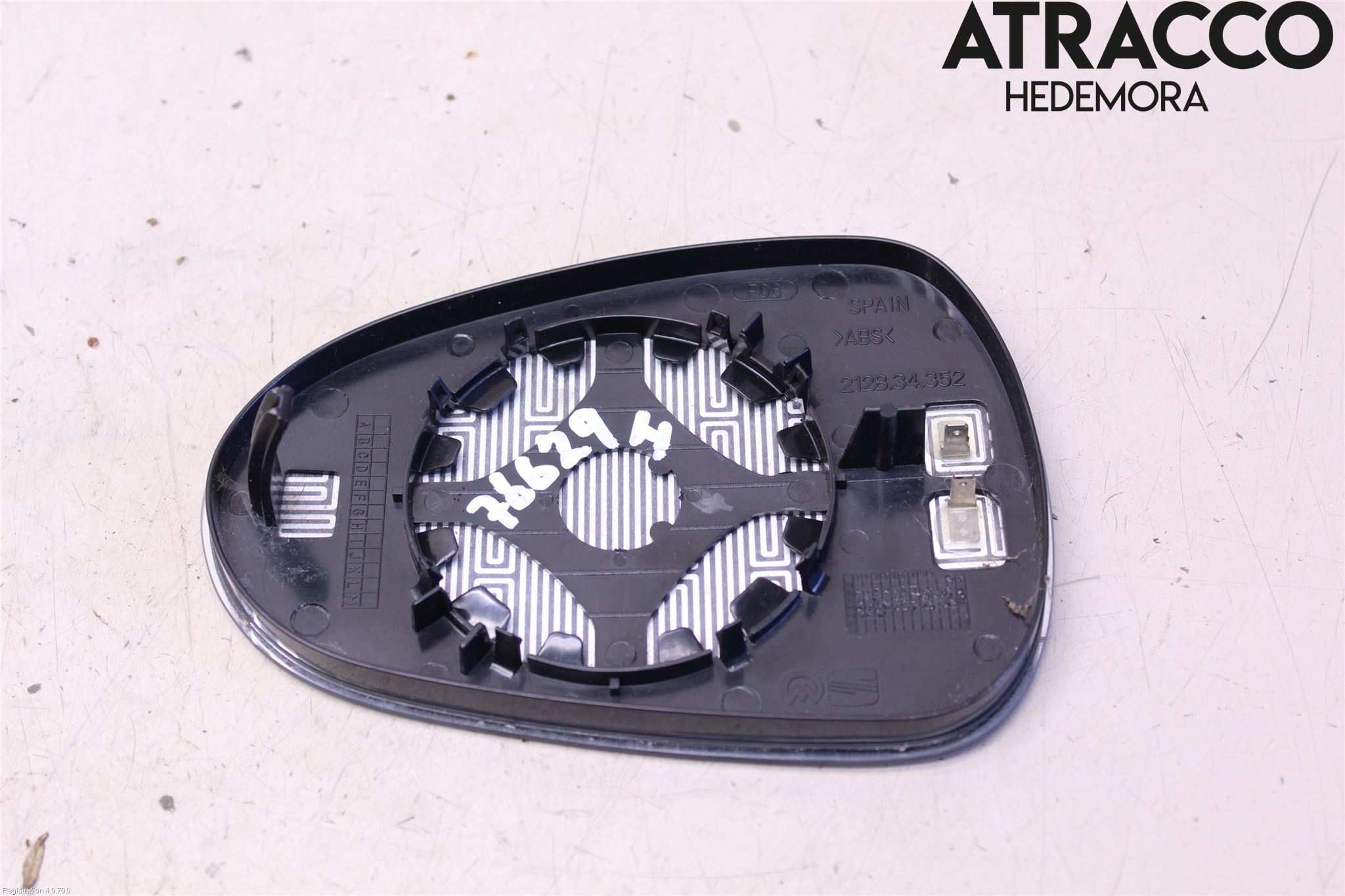 Seat LEON 06-12 Speil Glass H