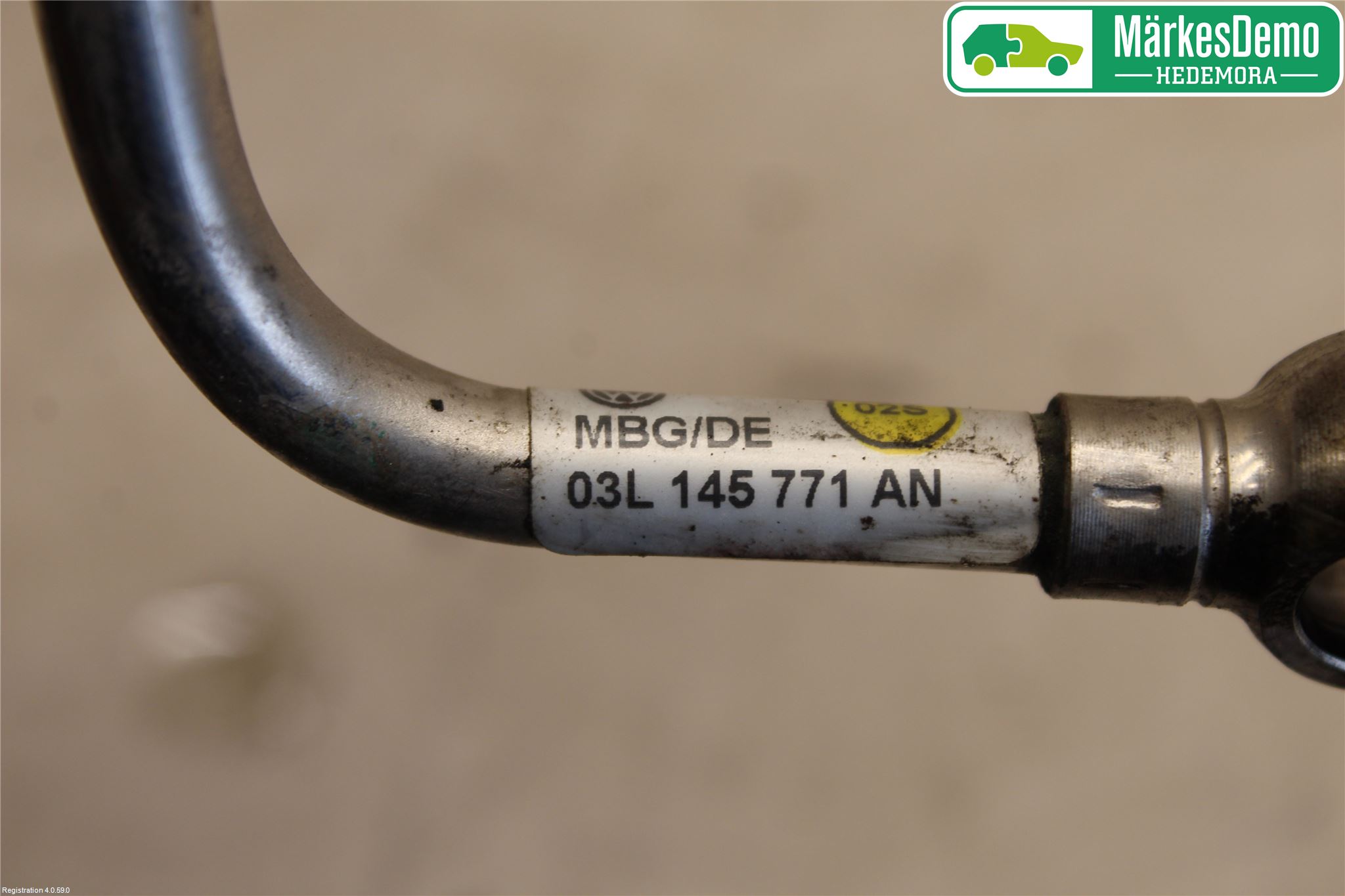Volkswagen VW TIGUAN 07-16 Turbo Oljerør