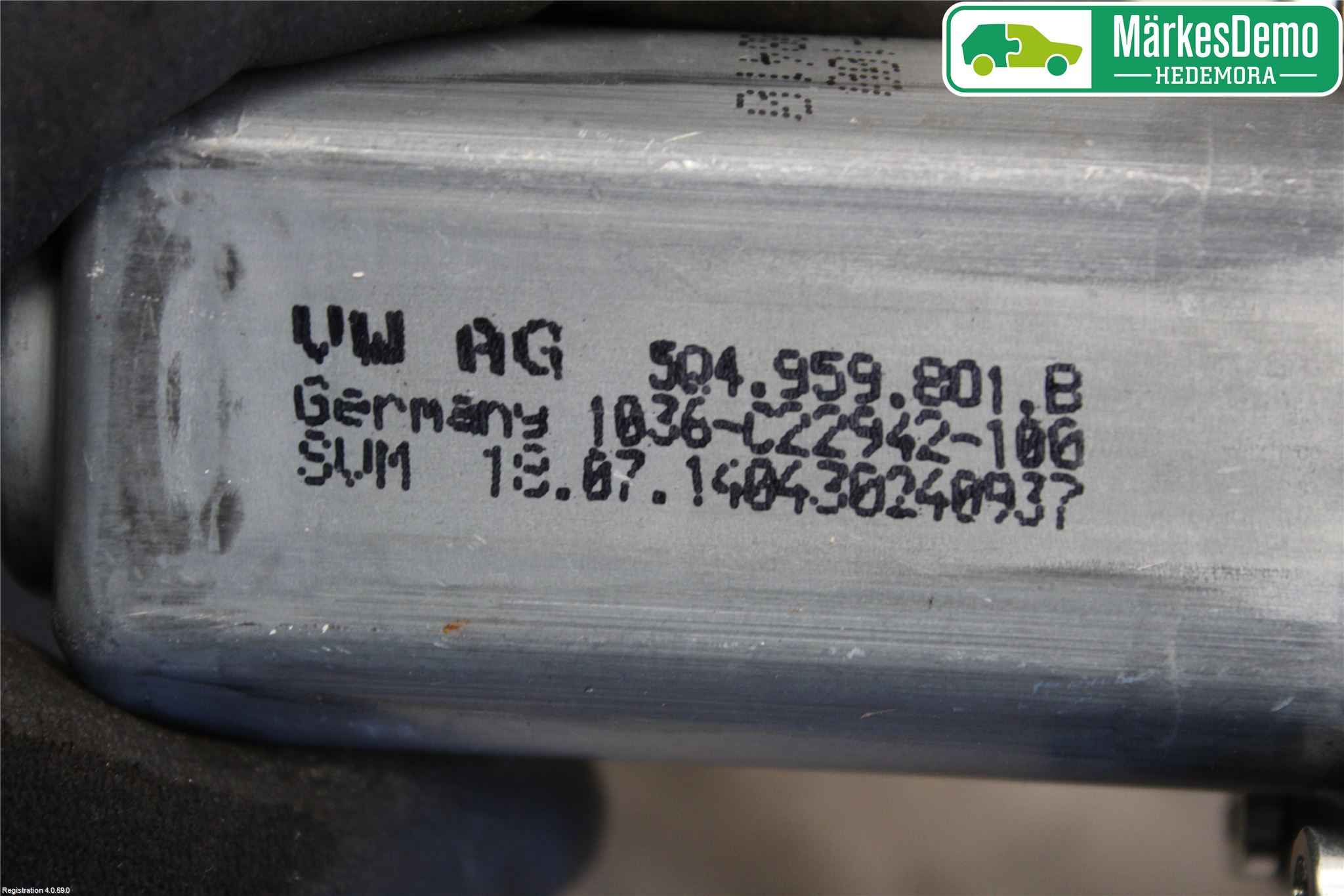 Volkswagen VW GOLF / E-GOLF VII 13-20 Vindusheis El Komp