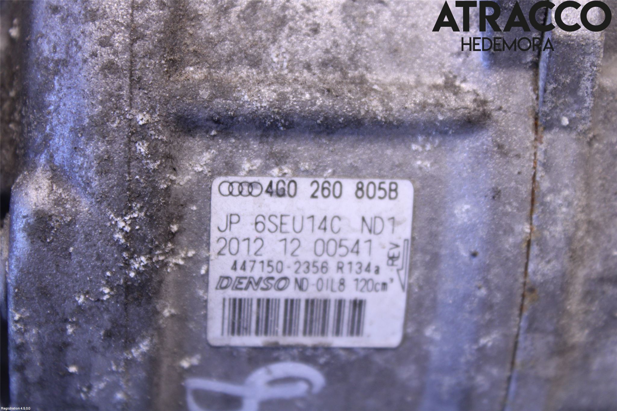 Audi A6/S6 4G 11-18 Varme Ac Kompressor