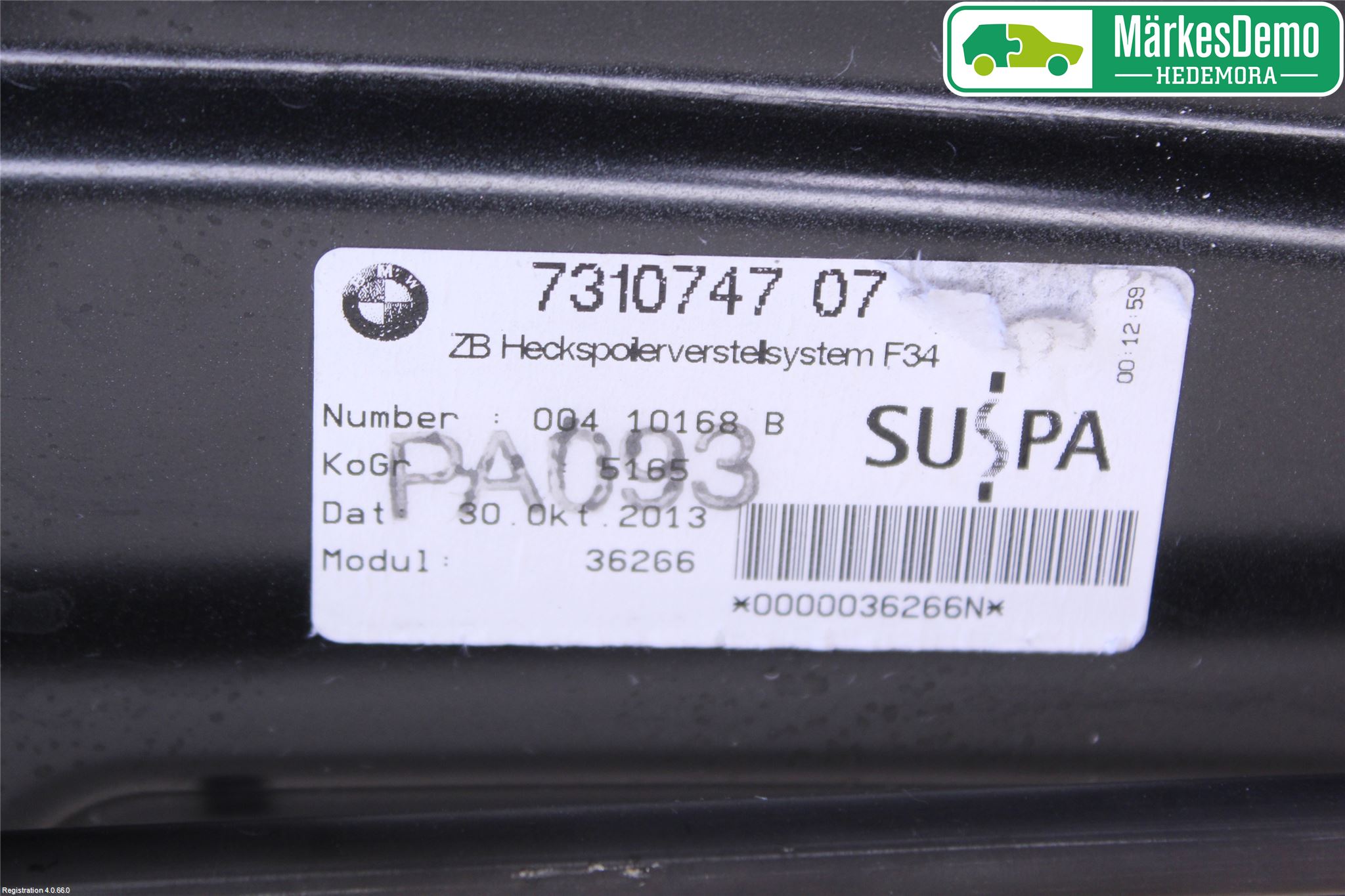 BMW 3 GT F34 13-19 Spoiler Bakluke