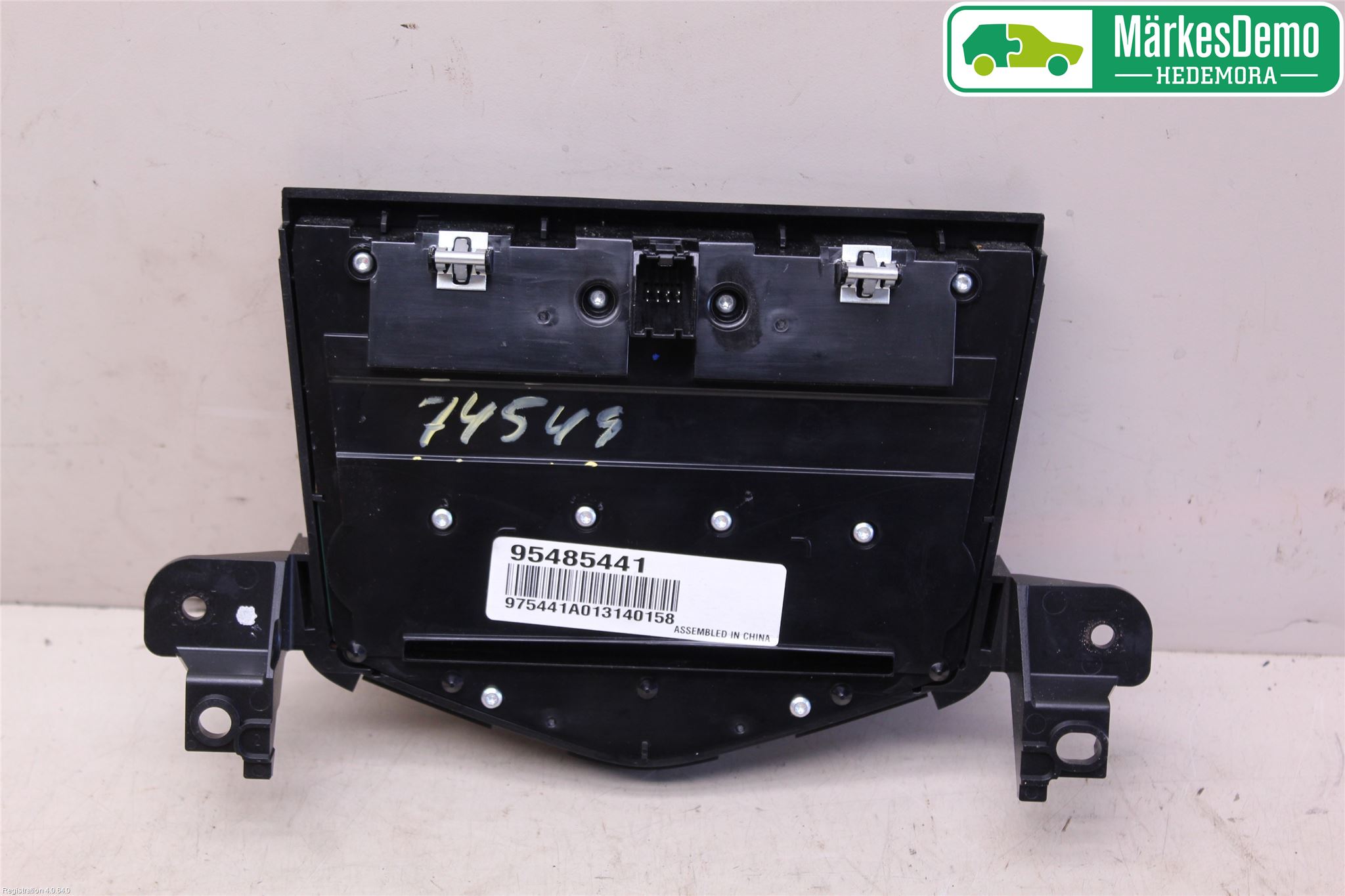 GM CHEVROLET CRUZE Stereo Radio Med Cd
