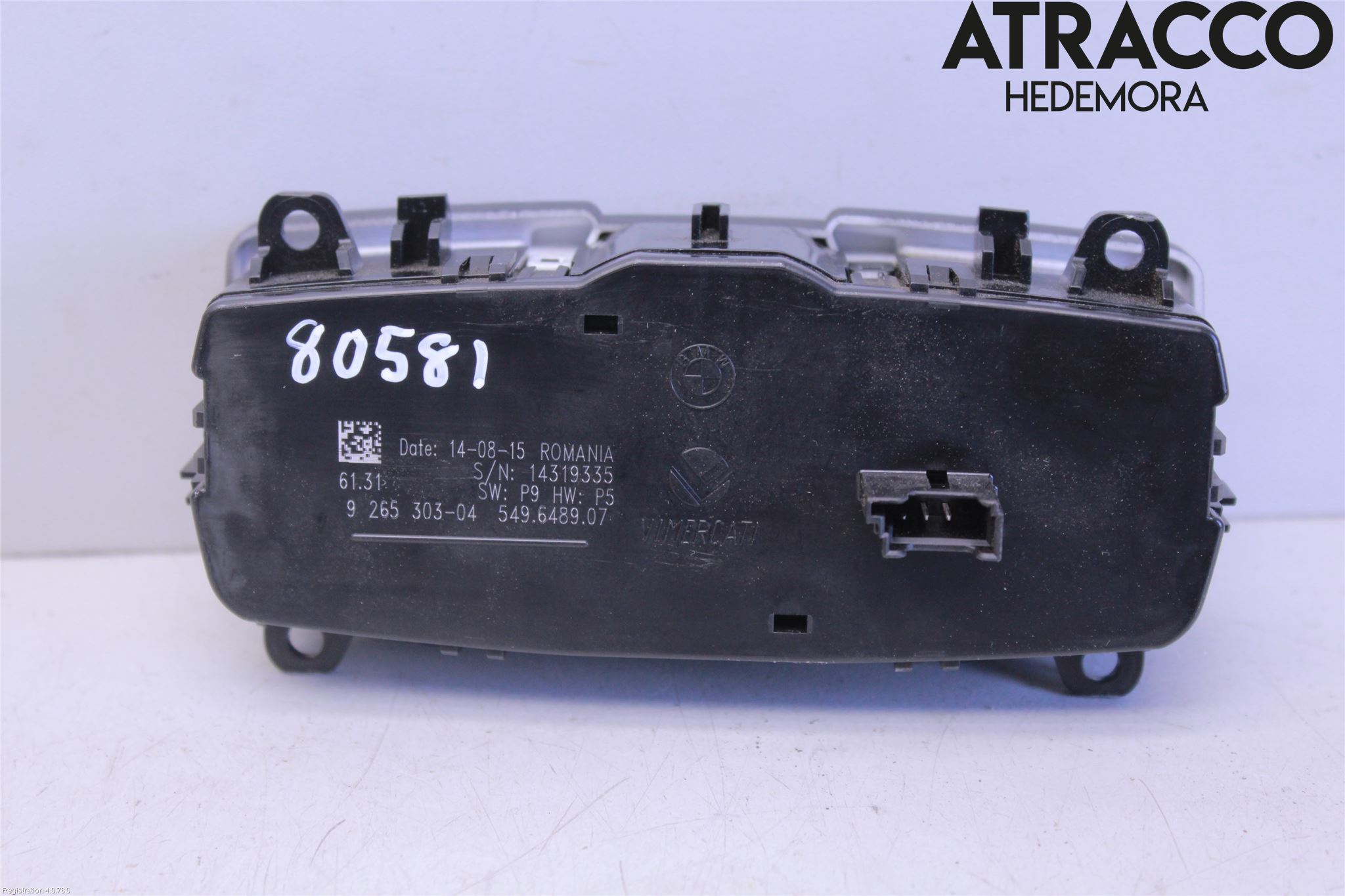 BMW 4 F32/F33/F82/F83 13-20 Bryter Hovedlys