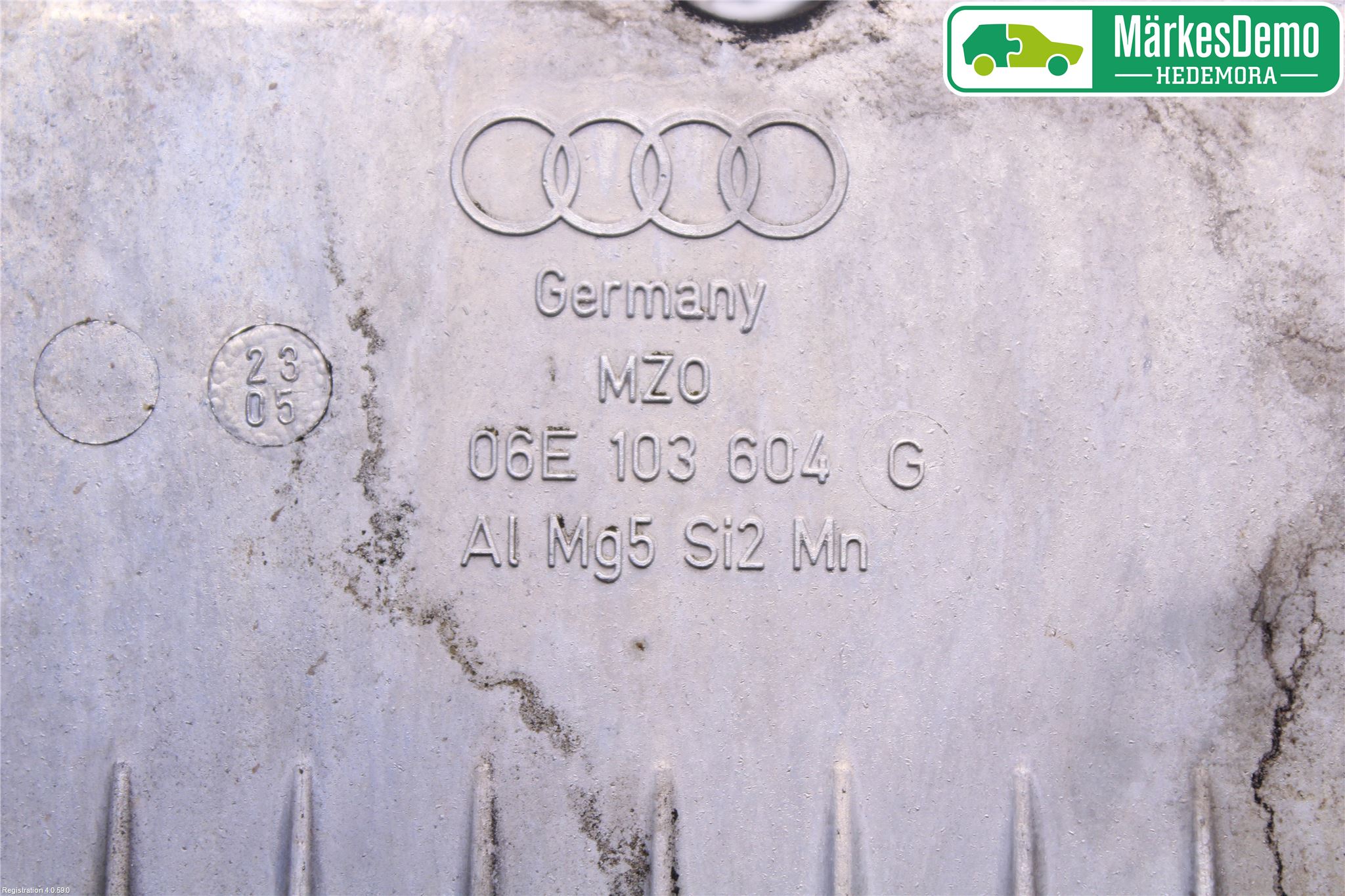 Audi A6/S6     05-11 Bunnpanne