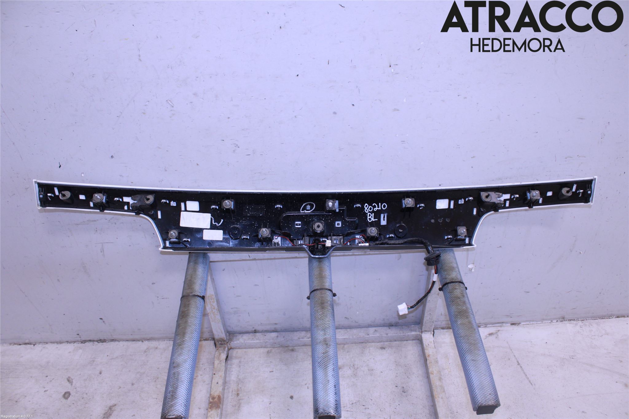Jeep GRAND CHEROKEE 10-20 Refleksplate - Skiltplate