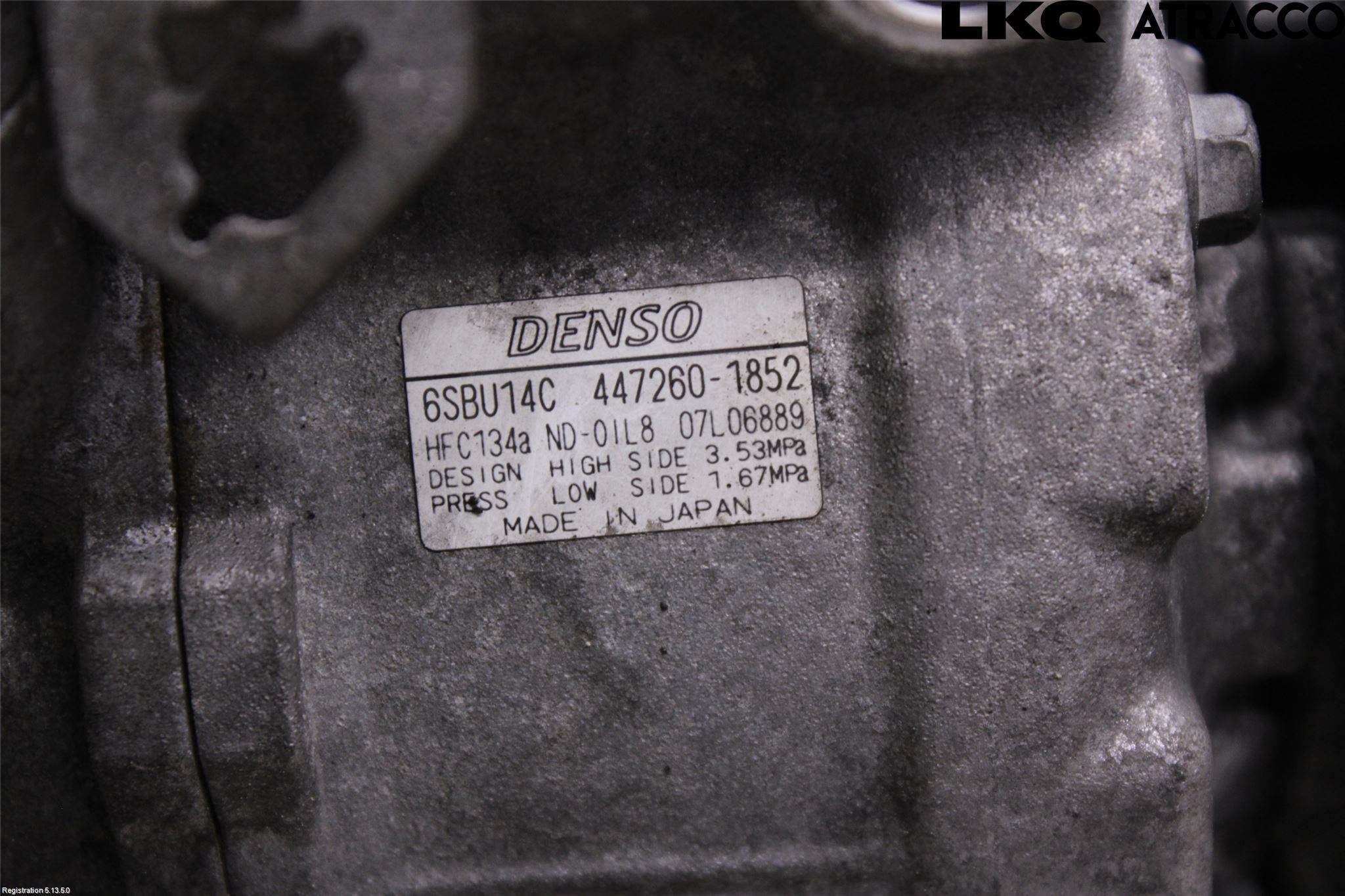 BMW 3 E90/91 SED/TOU 05-12 Varme Ac Kompressor