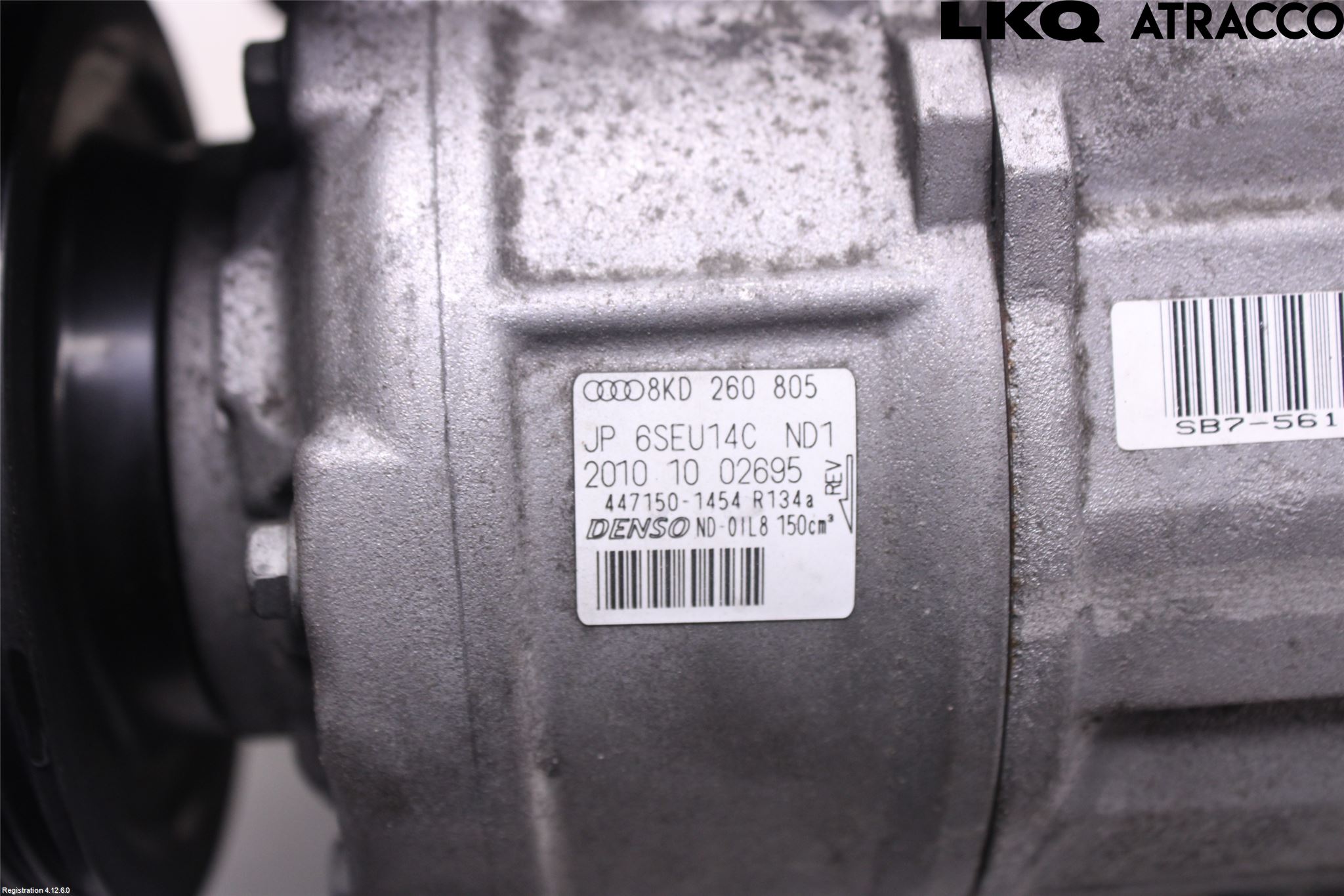 Audi A4/S4 08-11 Varme Ac Kompressor