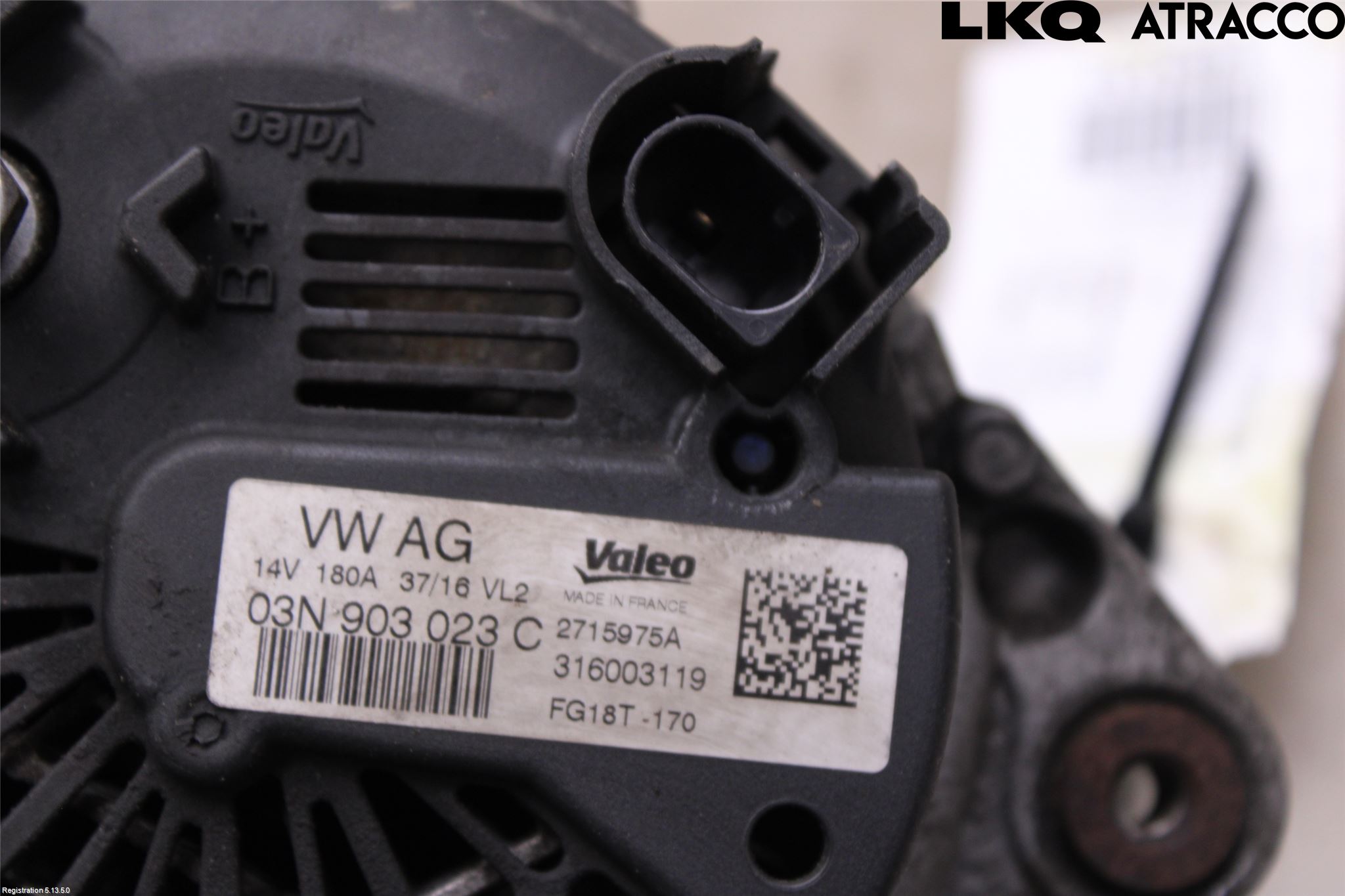 Volkswagen VW TRANSP/CARAVELLE (T6) 16-22 Dynamo