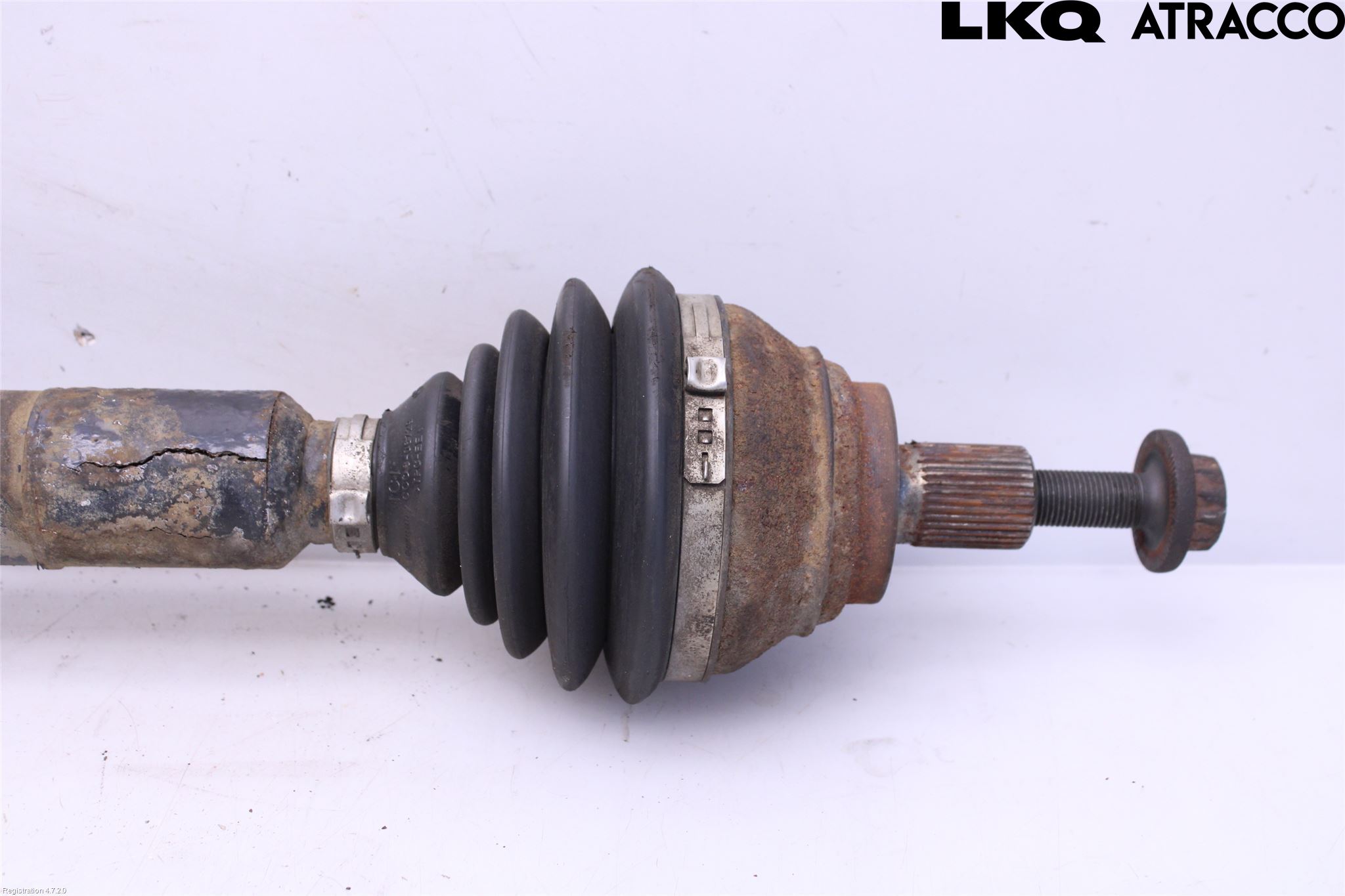 Volkswagen VW GOLF VI 09-13 Drivaksel Foran Kompl Høyre