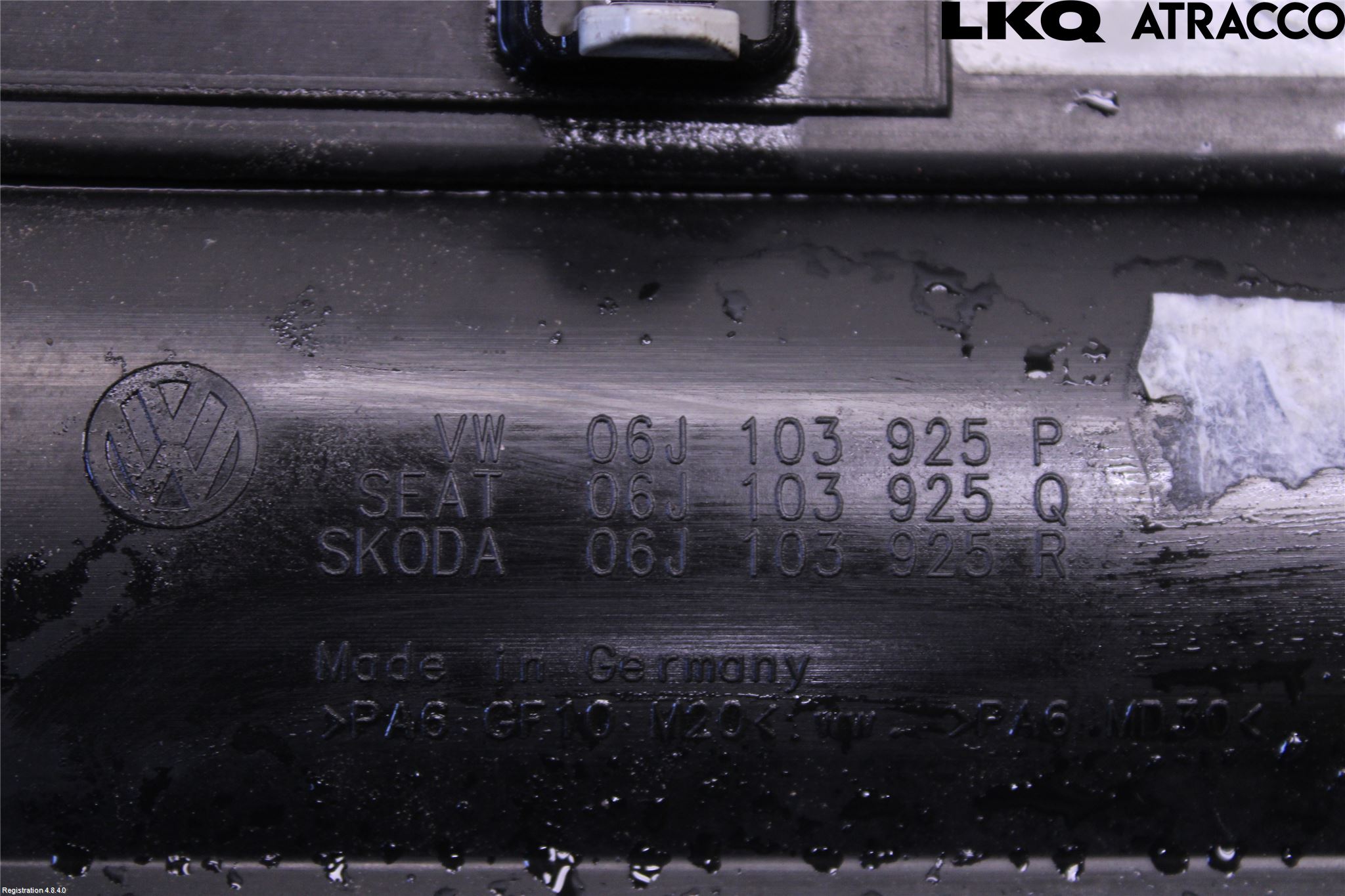 Volkswagen VW PASSAT CC 08-16 Motor Deksel Over Motor