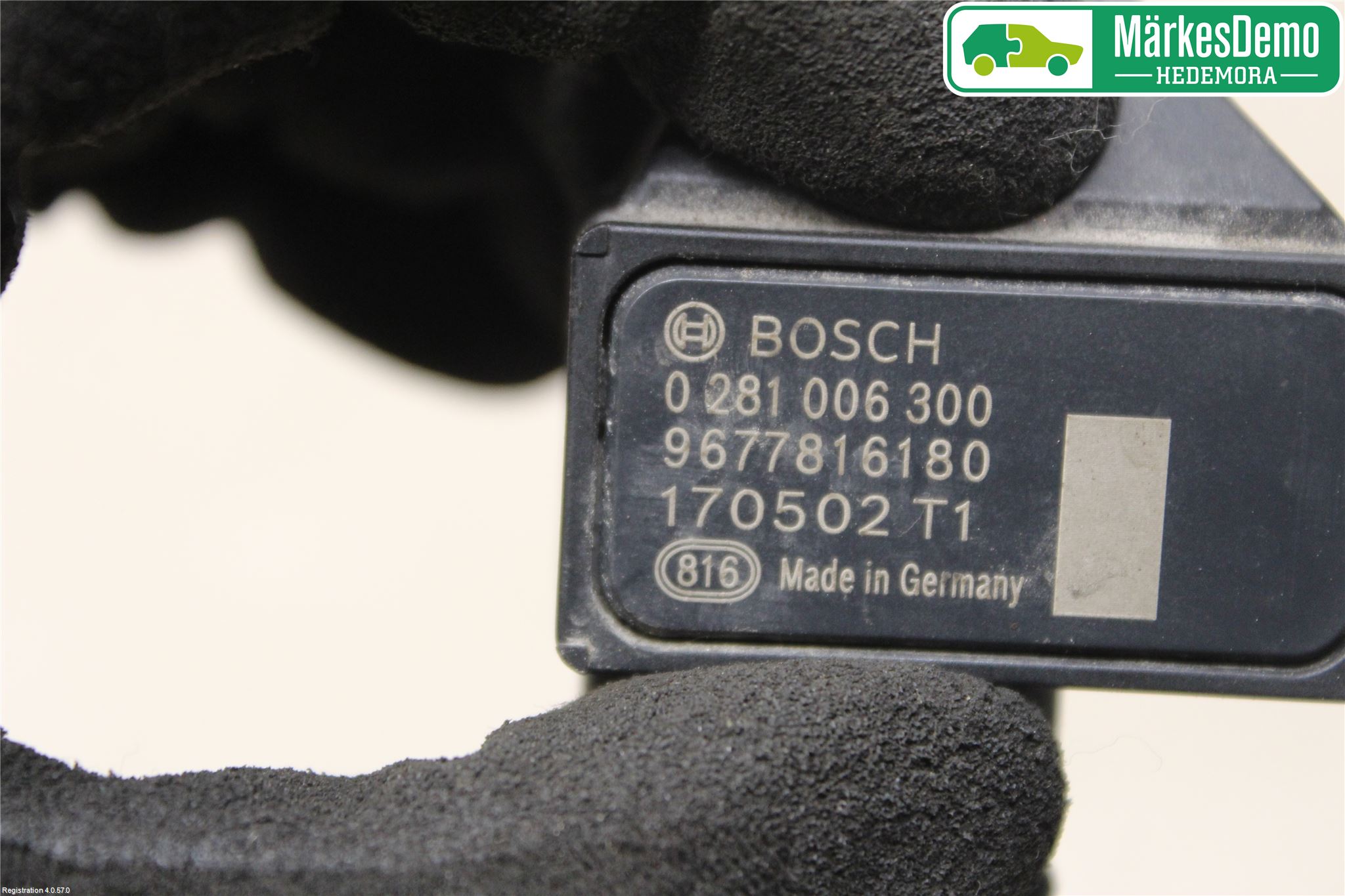 Peugeot PARTNER 16-18 Sensor Temp-Trykk Avgass