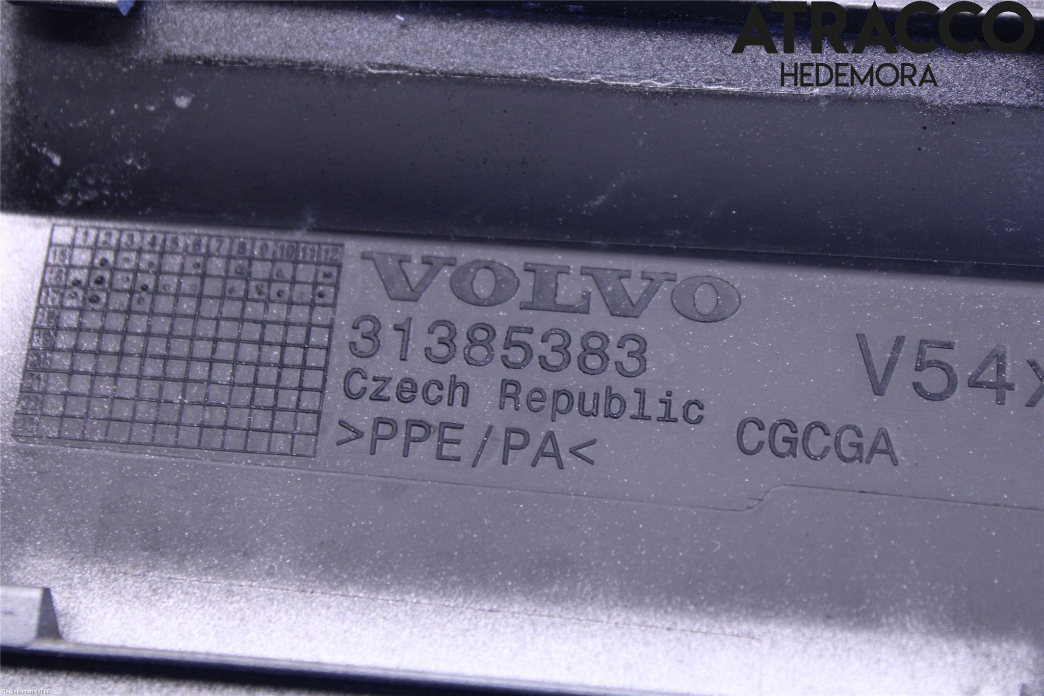 Volvo S90 17->> Drivstoff Tankluke