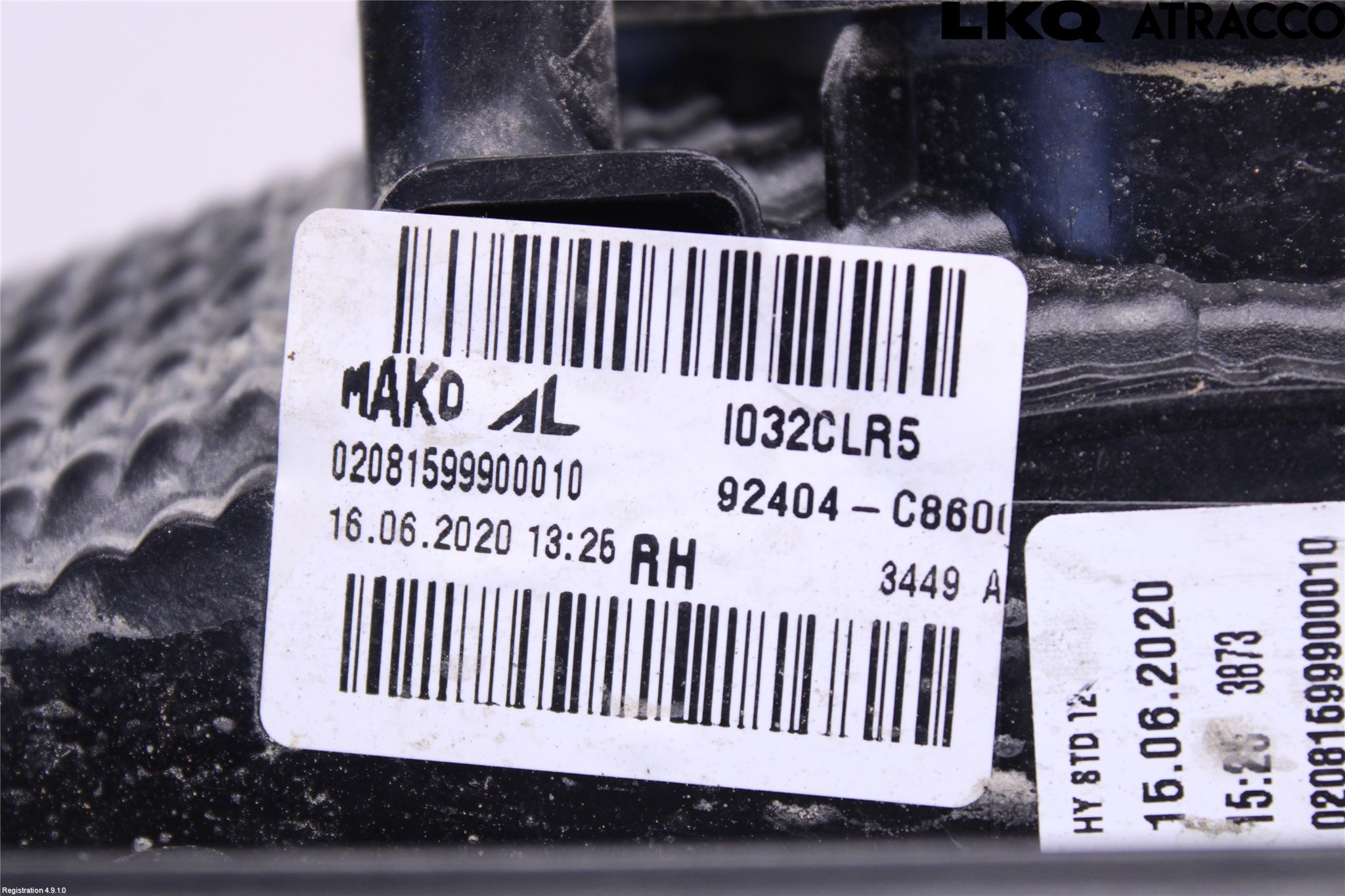 Hyundai i20 GB 15-20 Baklykt Høyre  På Luke(Indre)