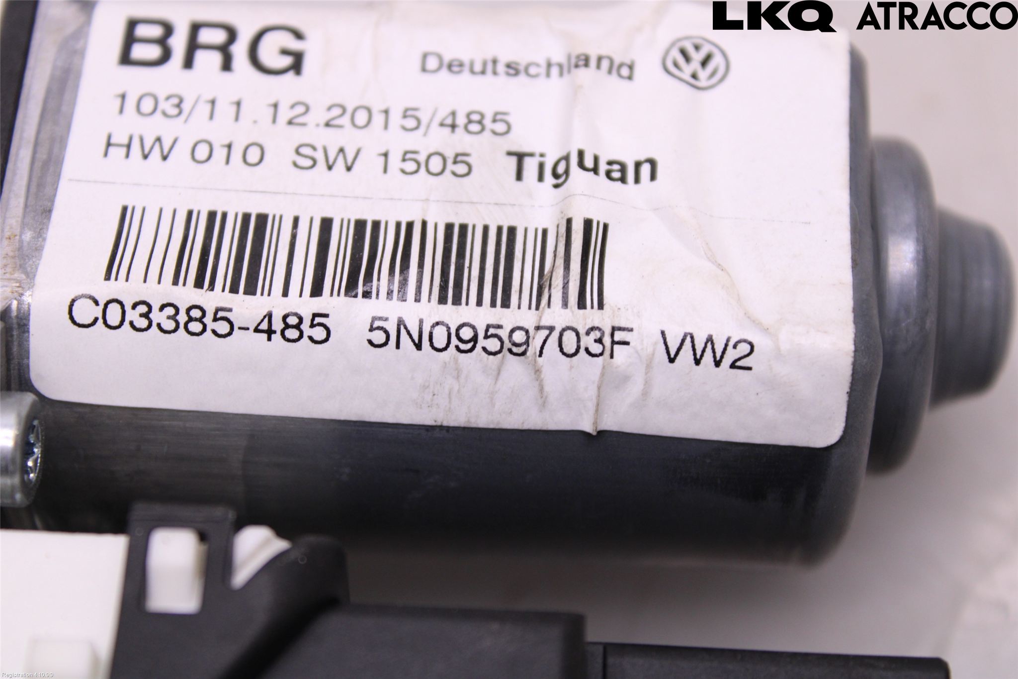 Volkswagen VW TIGUAN 07-16 Vindusheismotor