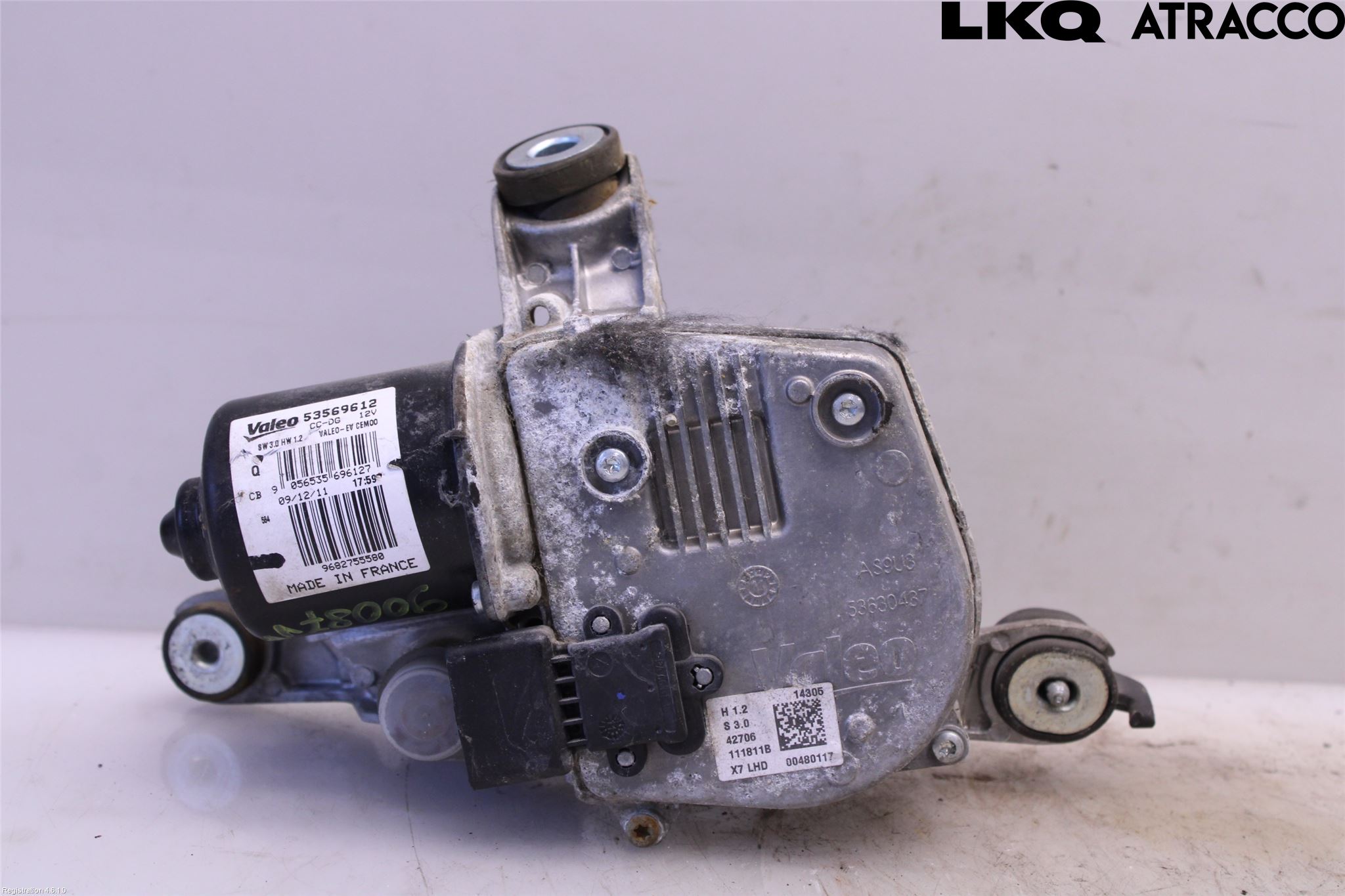 Citroen C5 08-17 Viskermotor Frontrute