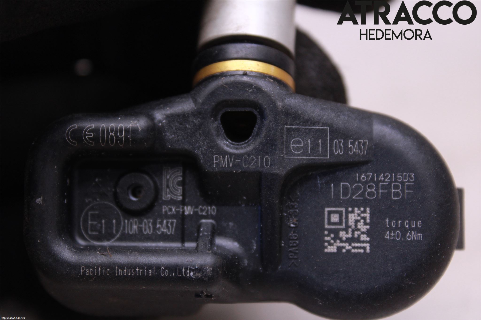 Toyota YARIS XP130 15-20 Giver Dekktrykk