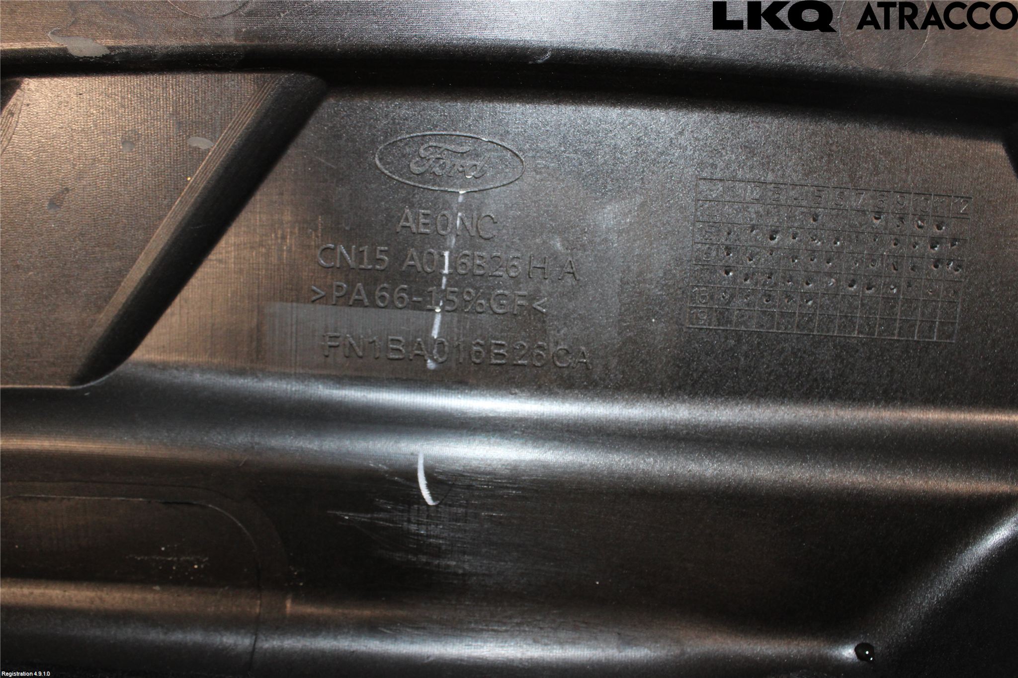 Ford ECOSPORT 17- Visker Deksel-Grill-Under Frr