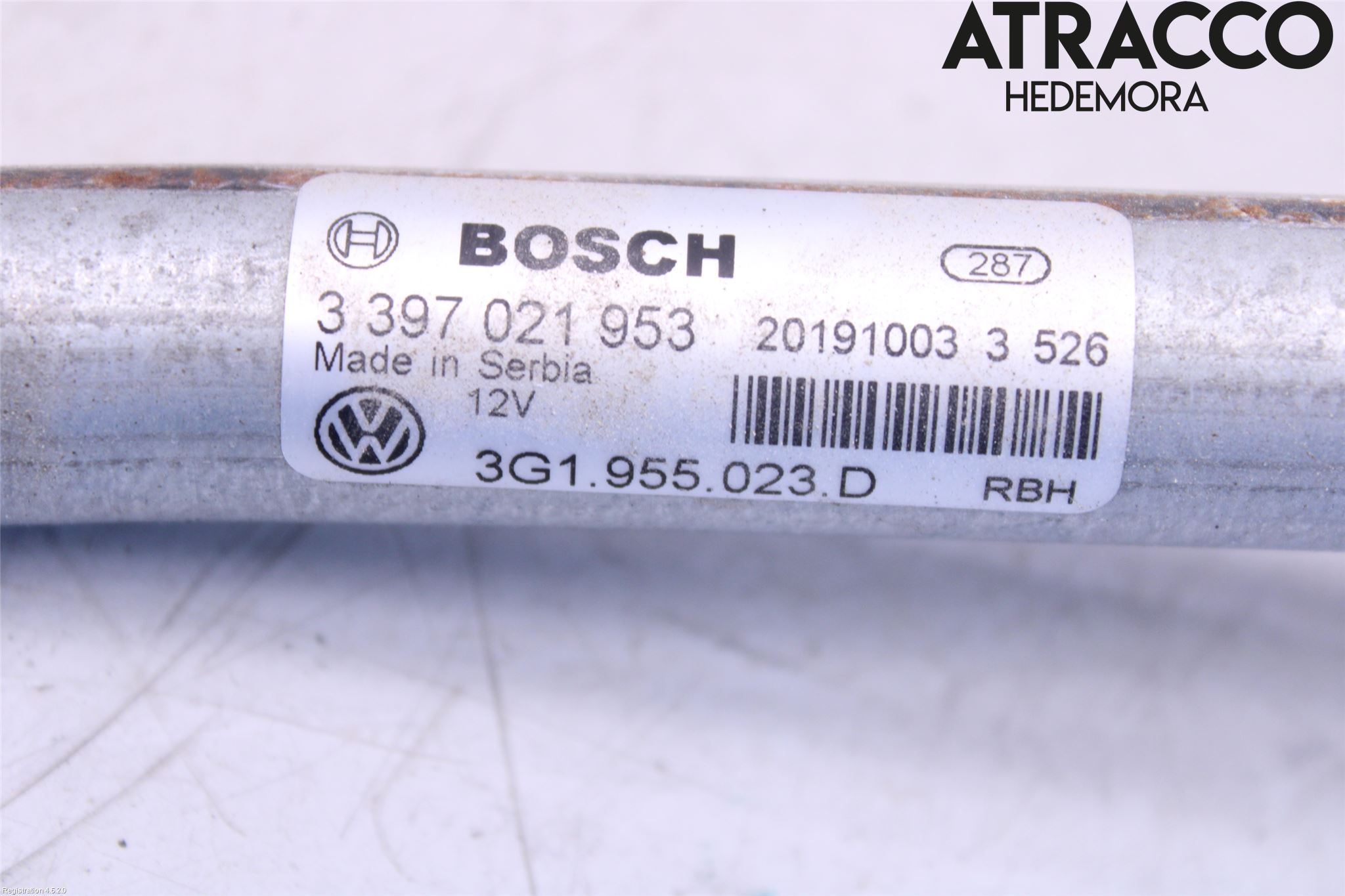 Volkswagen VW PASSAT 20-24 Viskeroverføring Frontrute