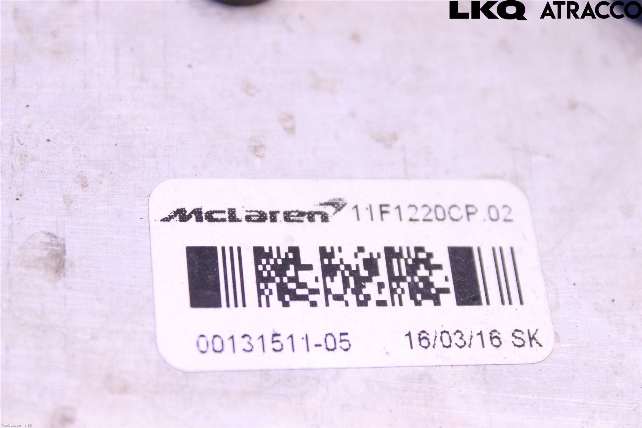 McLAREN Intercooler Radiator