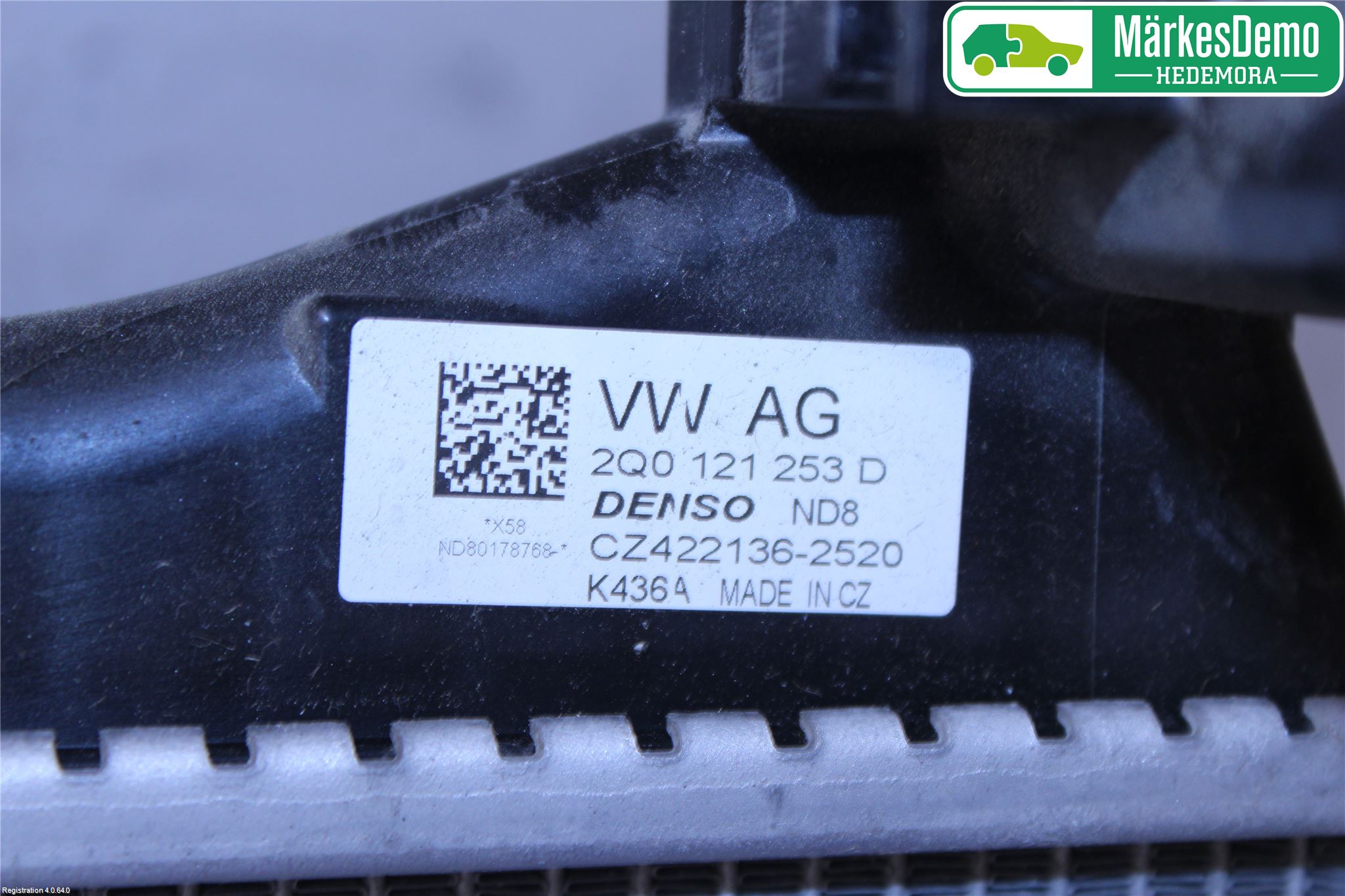 Volkswagen VW T-CROSS 19- Intercooler Radiator